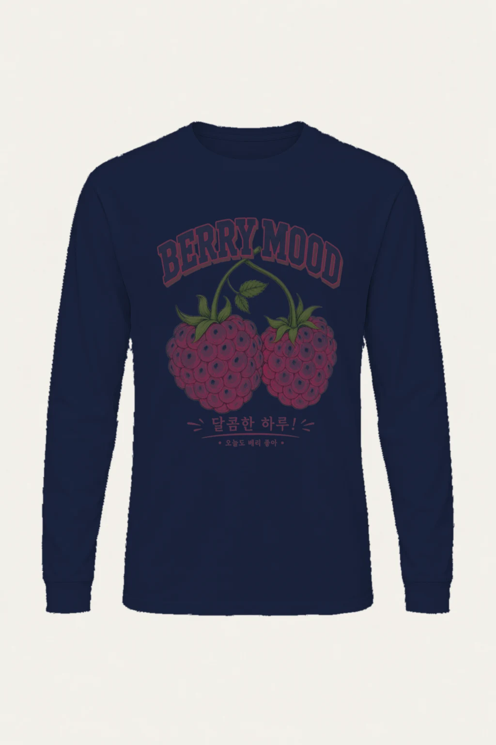 "Berry Mood" Unisex Longsleeve T-shirt | Gildan 2400