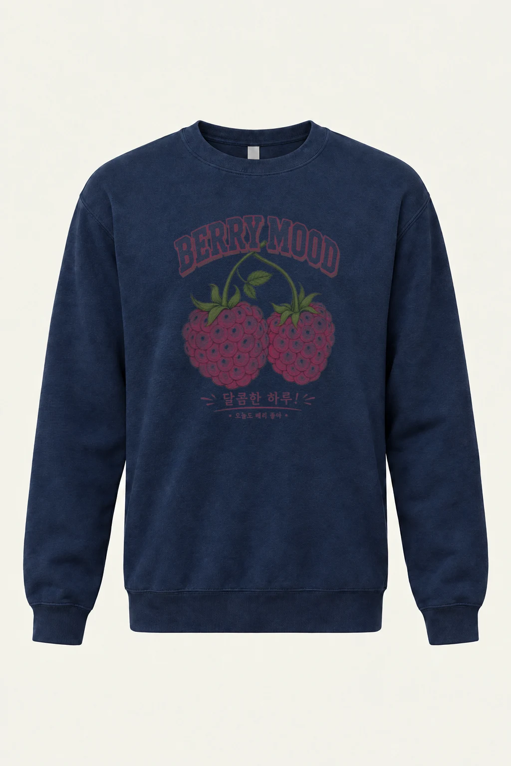 "Berry Mood" Unisex Sponge Fleece Crewneck Sweatshirt | Bella + Canvas 3901