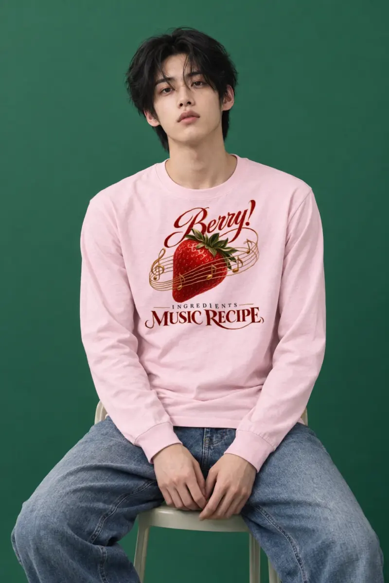 "Berry Music Recipe" Unisex Longsleeve T-shirt