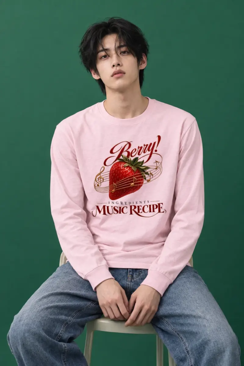"Berry Music Recipe" Unisex Longsleeve T-shirt
