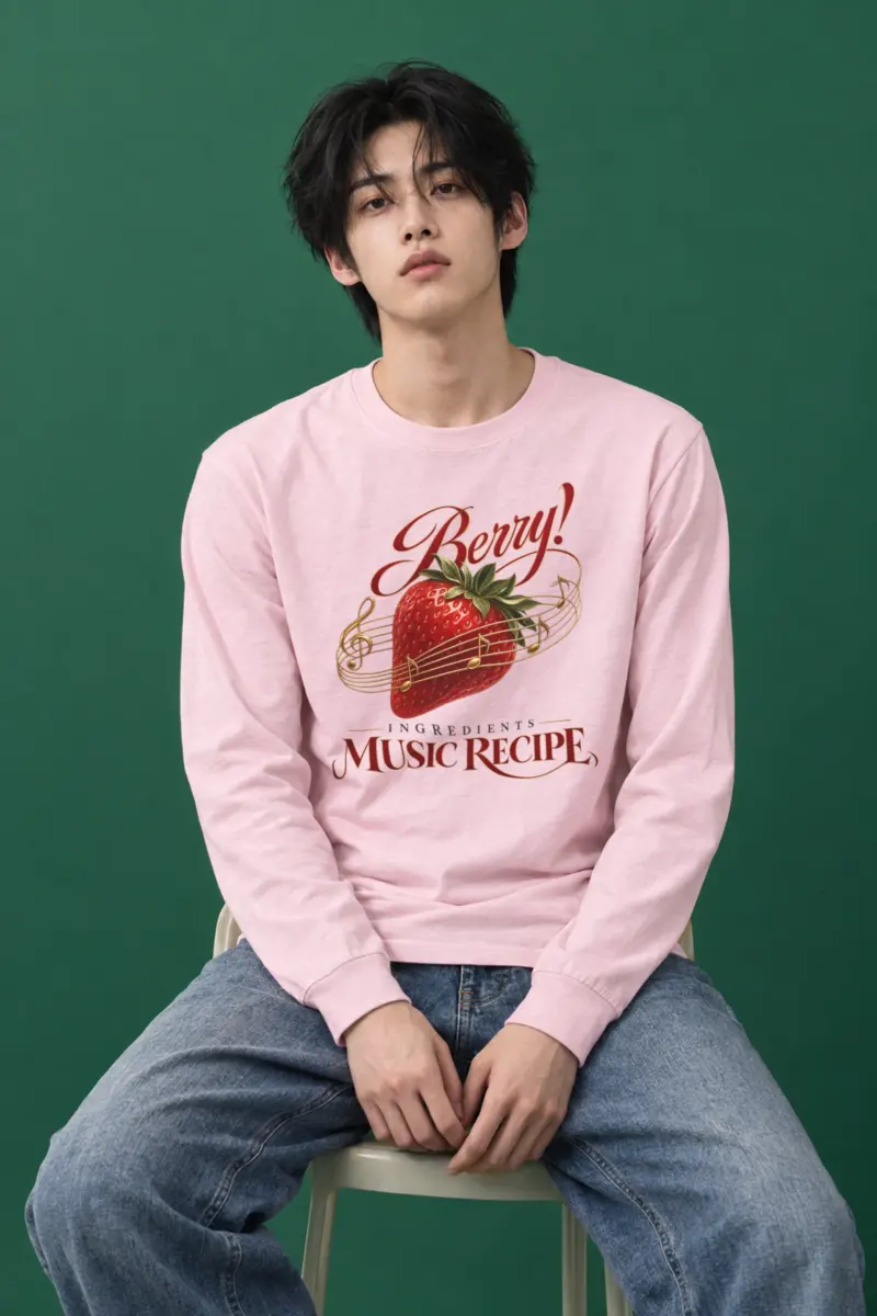 "Berry Music Recipe" Unisex Longsleeve T-shirt