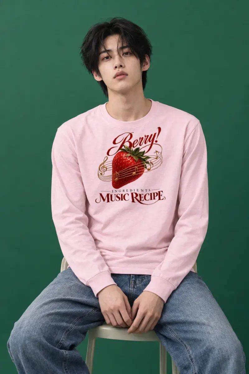 "Berry Music Recipe" Unisex Longsleeve T-shirt