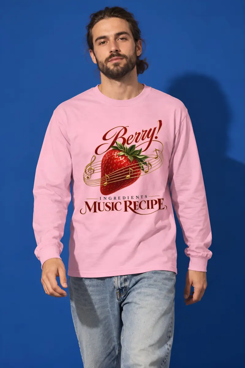 "Berry Music Recipe" Unisex Longsleeve T-shirt