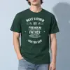 "Best Father Forever" Heavyweight Unisex Crewneck T-shirt