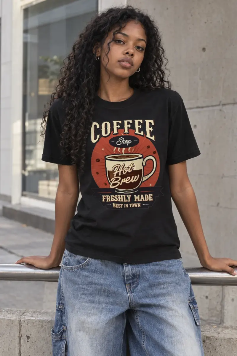 "Best In Town" Heavyweight Unisex Crewneck T-shirt