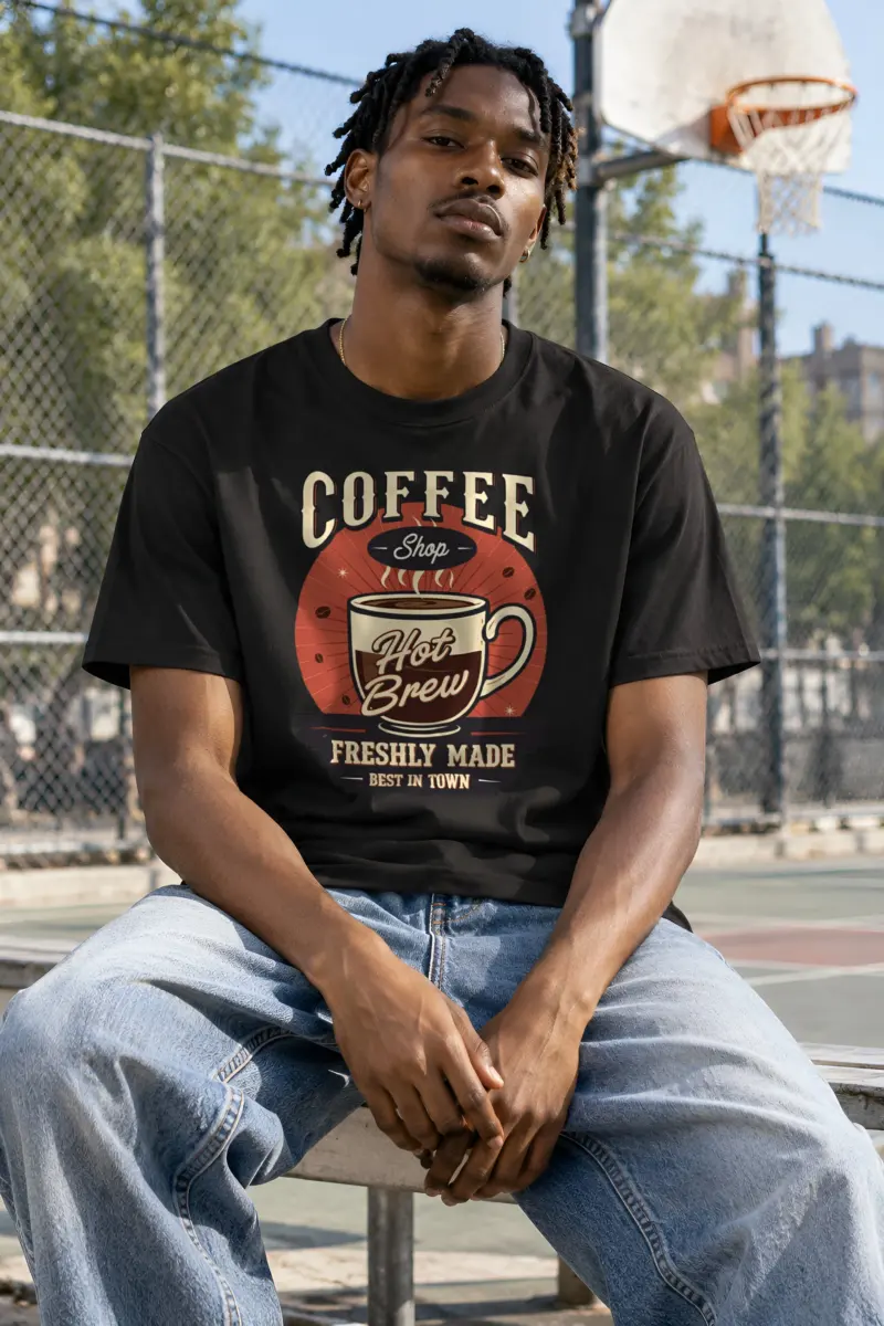 "Best In Town" Heavyweight Unisex Crewneck T-shirt