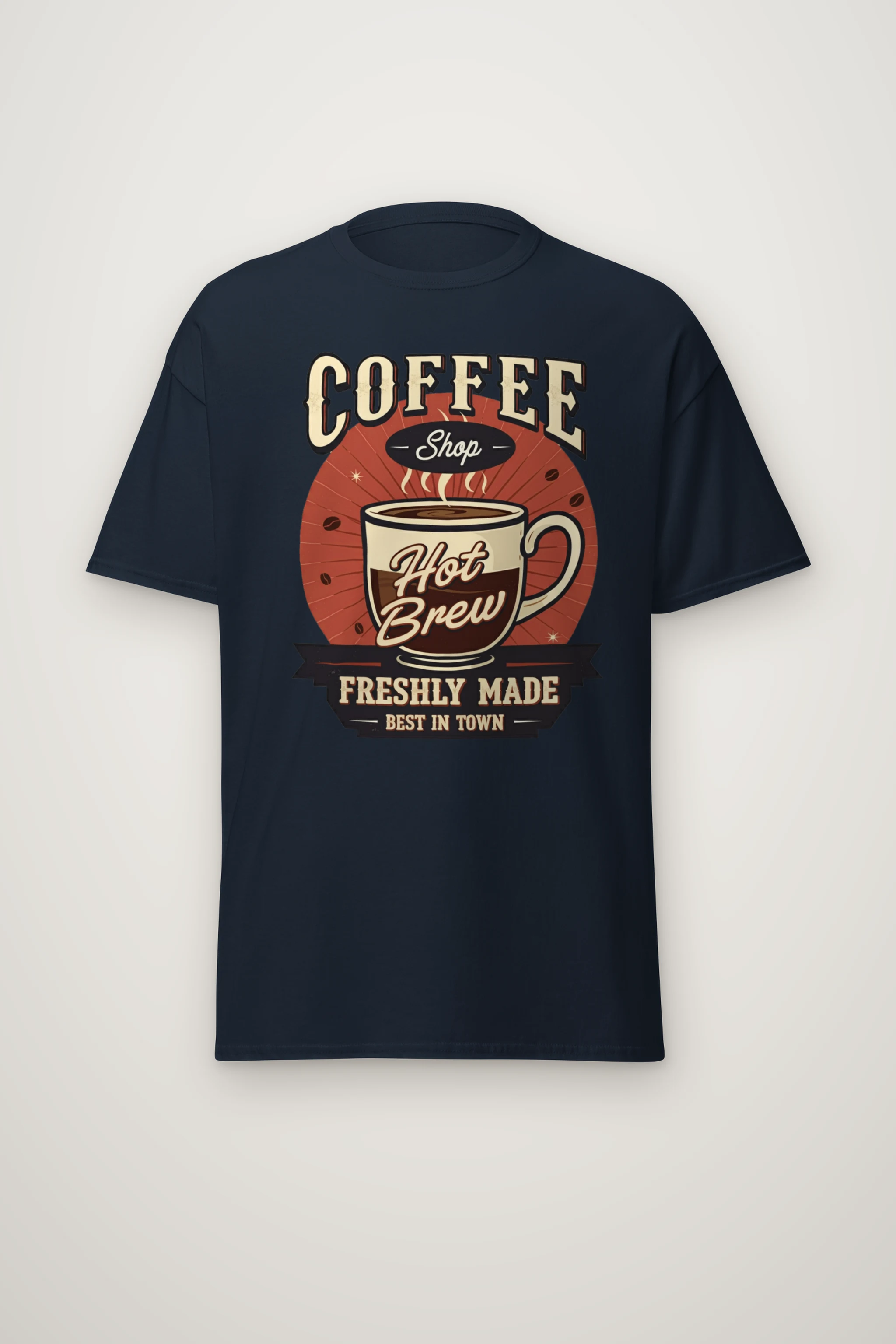 "Best In Town" Heavyweight Unisex Crewneck T-shirt
