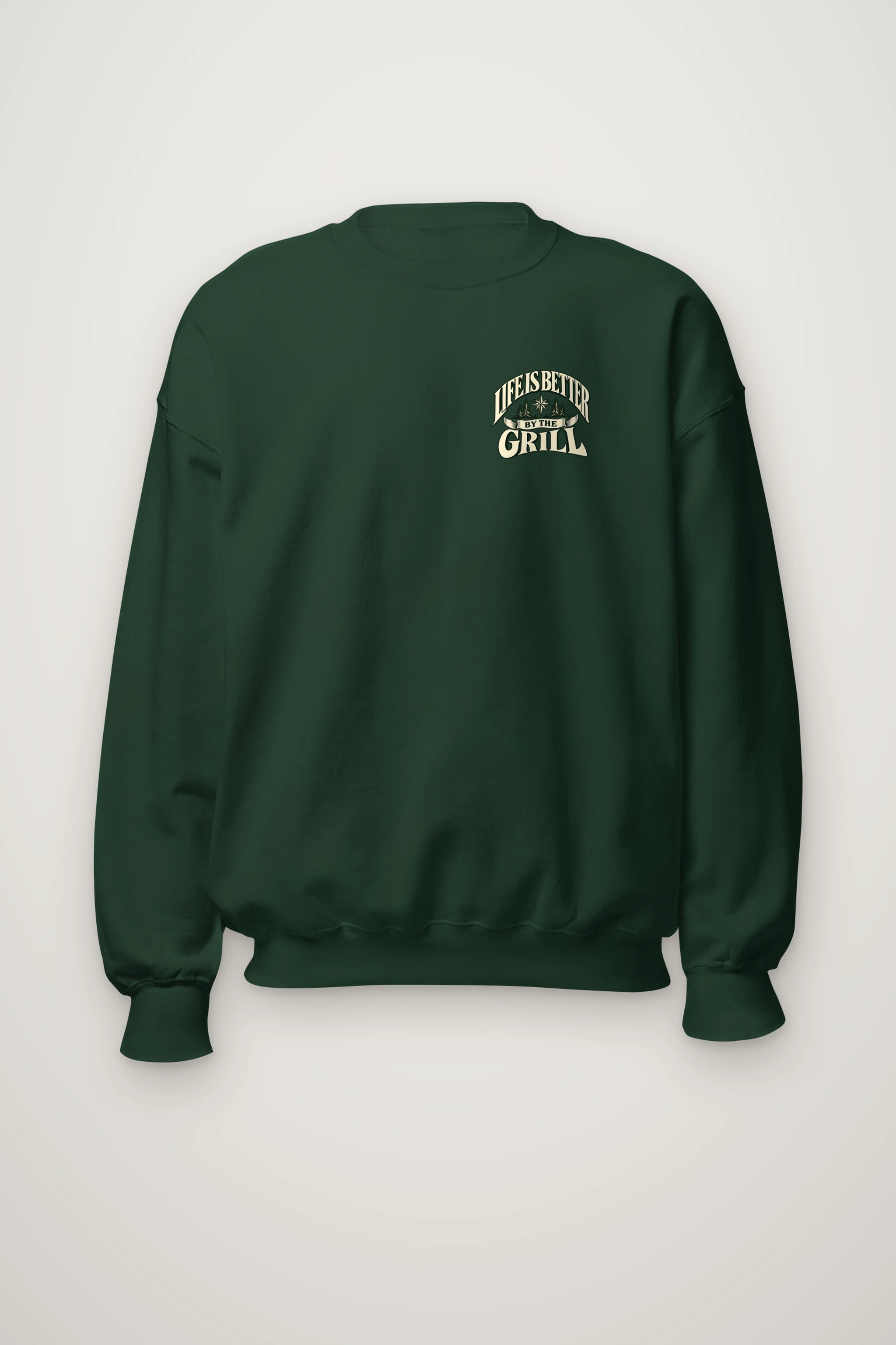 "Better By The Grill" Heavy Blend Unisex Crewneck Sweatshirt
