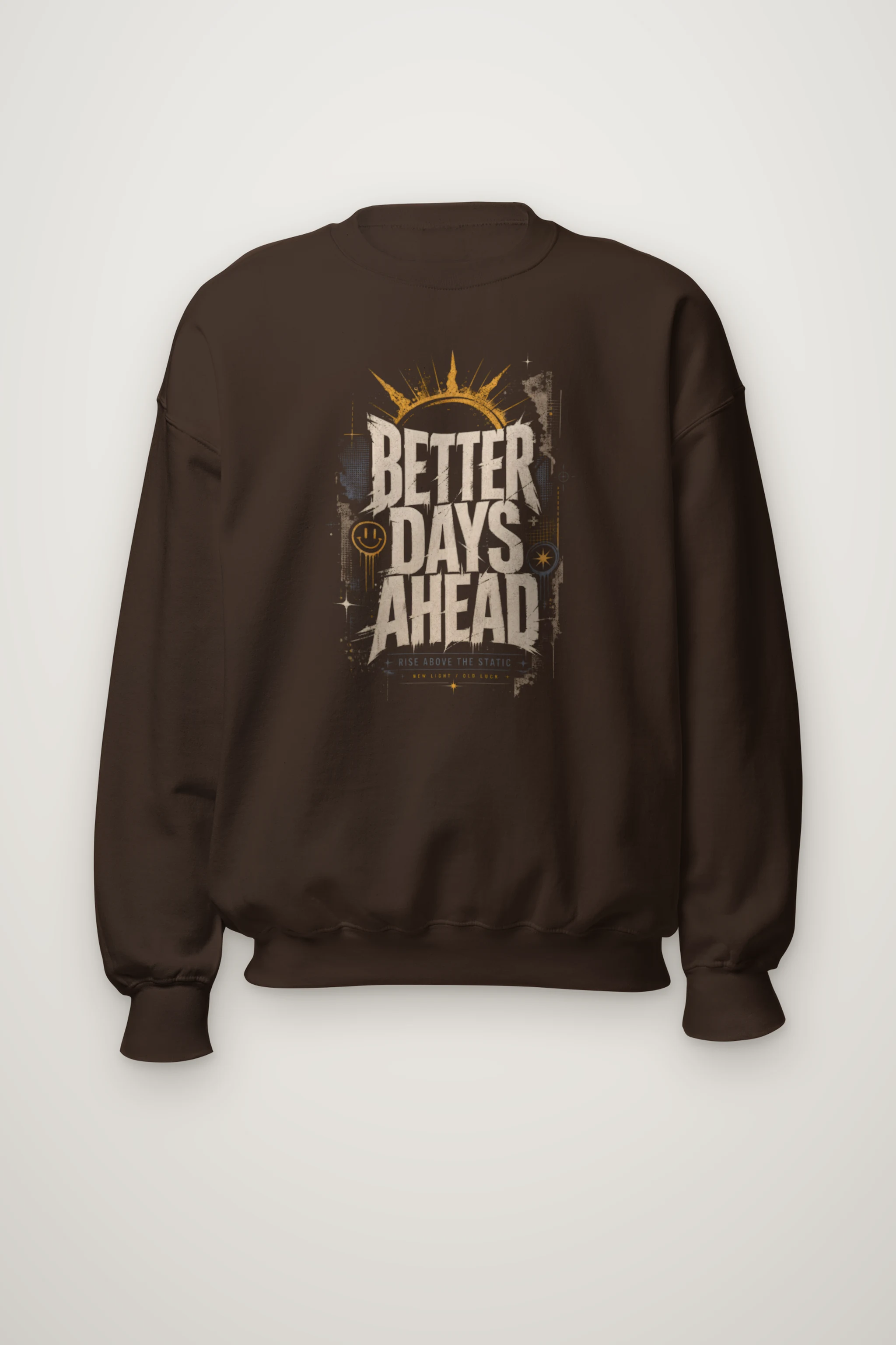 "Better Days Ahead" Heavy Blend Unisex Crewneck Sweatshirt