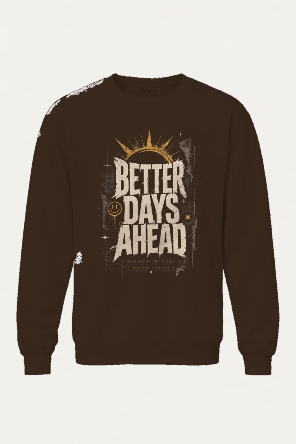"Better Days Ahead" Heavy Blend Unisex Crewneck Sweatshirt | Gildan 18000