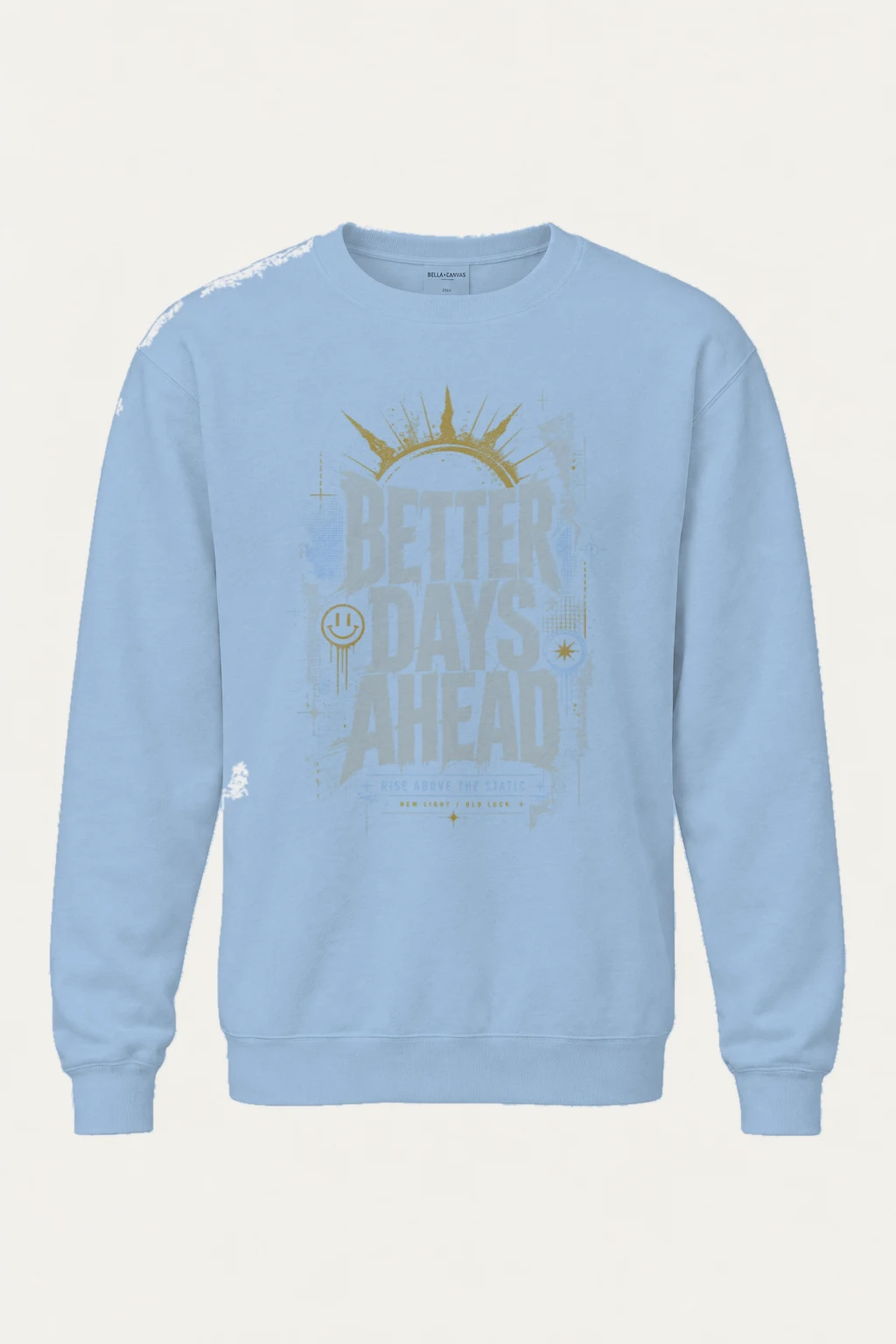"Better Days Ahead" Heavy Blend Unisex Crewneck Sweatshirt | Gildan 18000