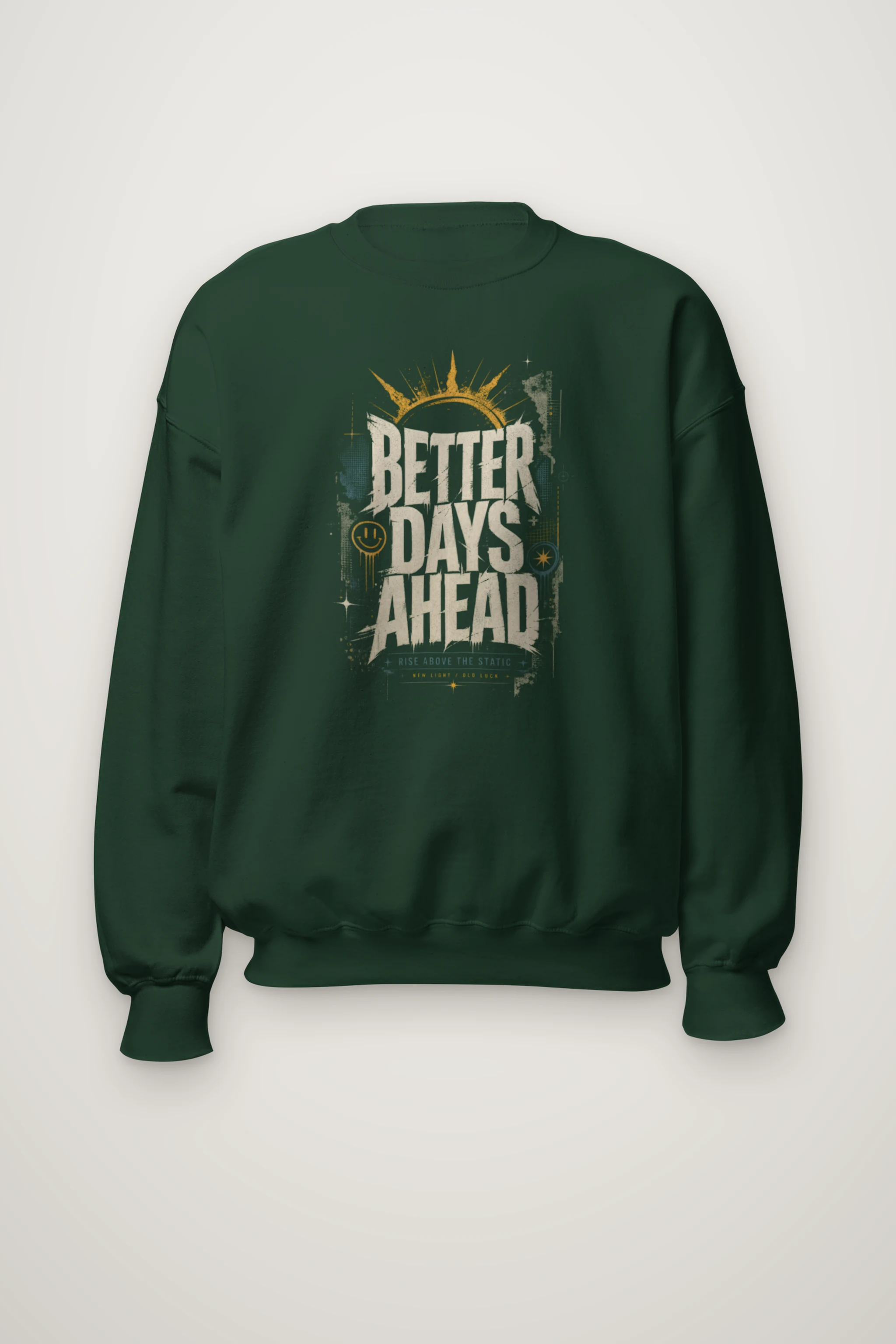 "Better Days Ahead" Heavy Blend Unisex Crewneck Sweatshirt