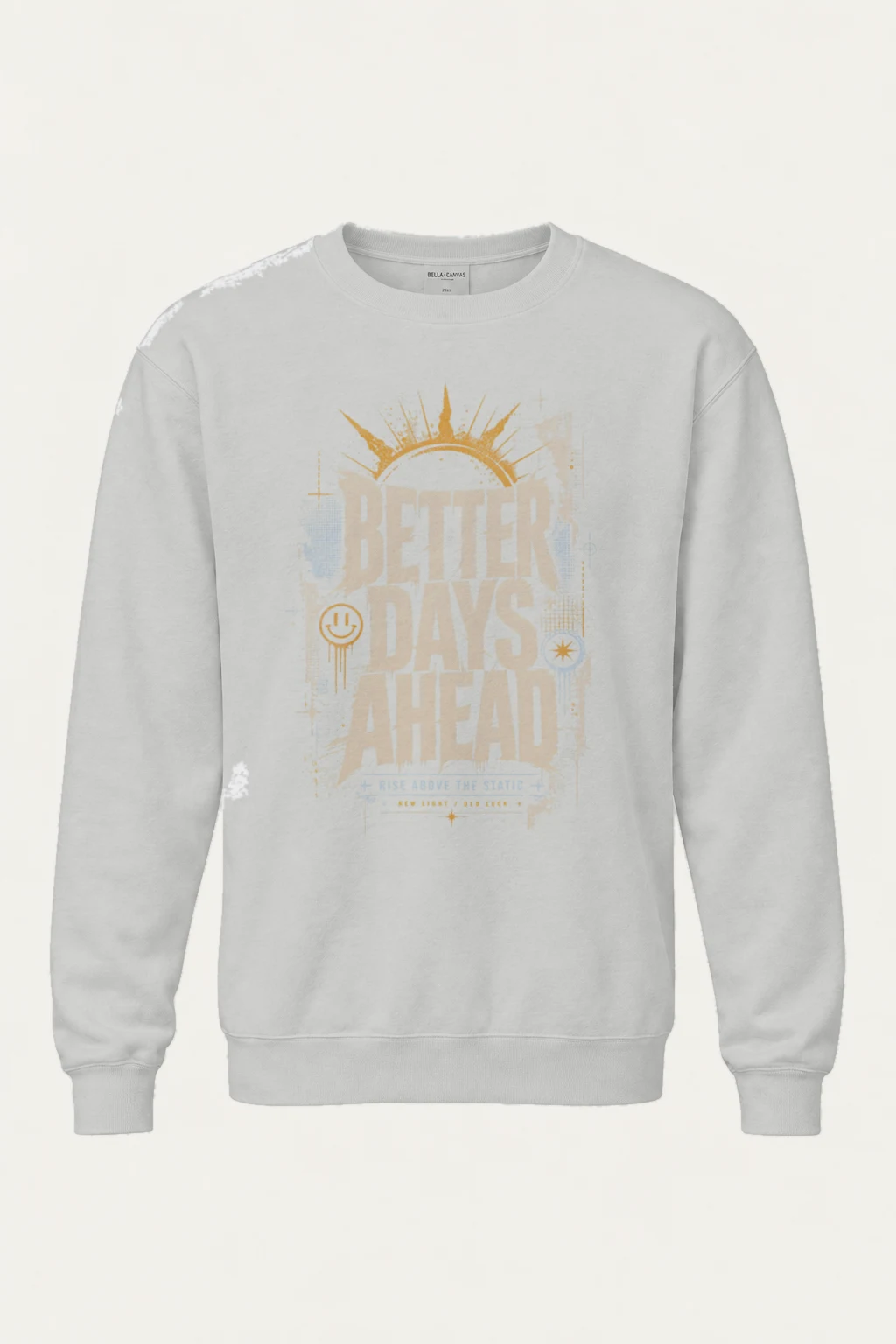 "Better Days Ahead" Heavy Blend Unisex Crewneck Sweatshirt | Gildan 18000