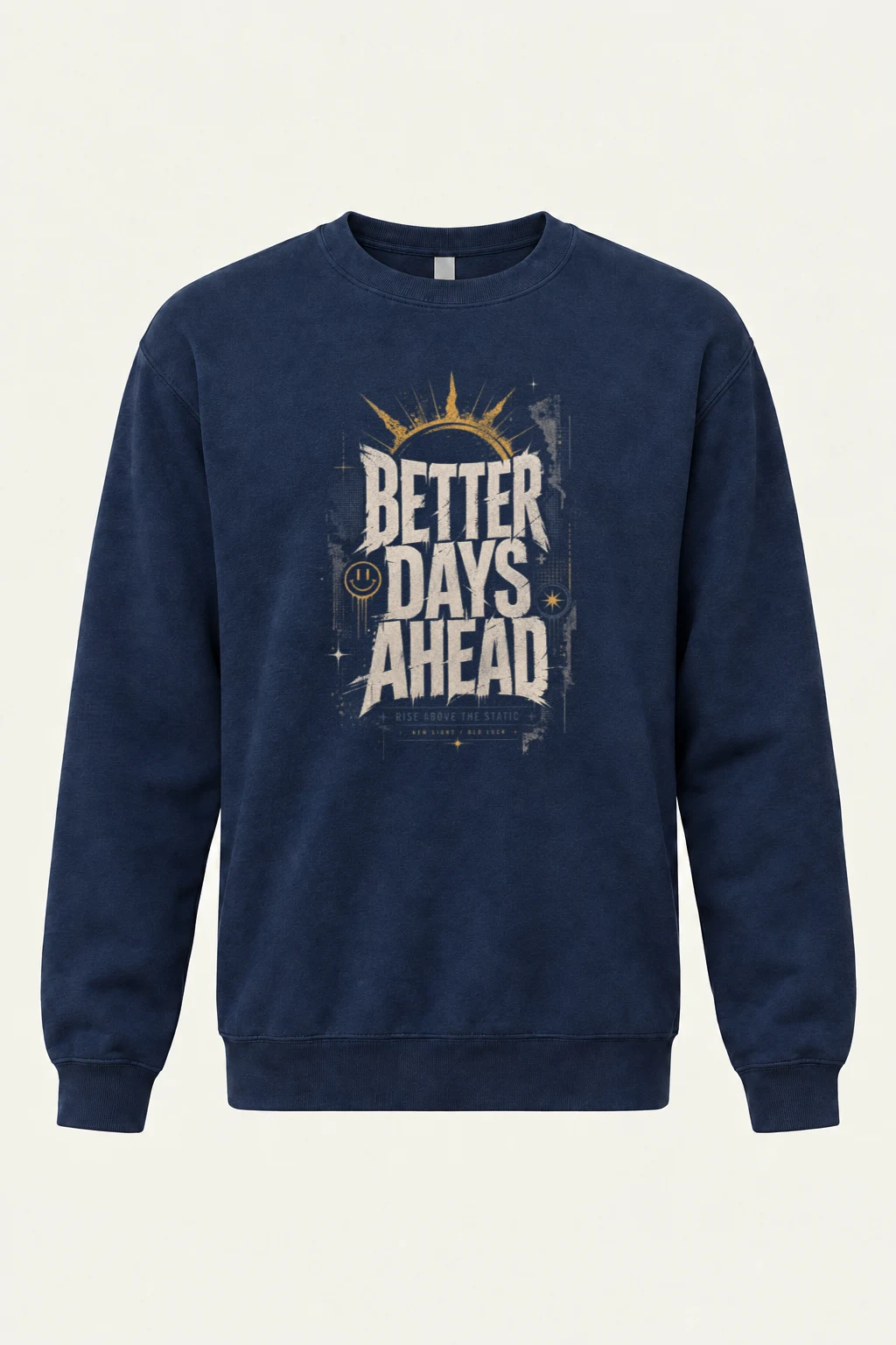 "Better Days Ahead" Heavy Blend Unisex Crewneck Sweatshirt | Gildan 18000
