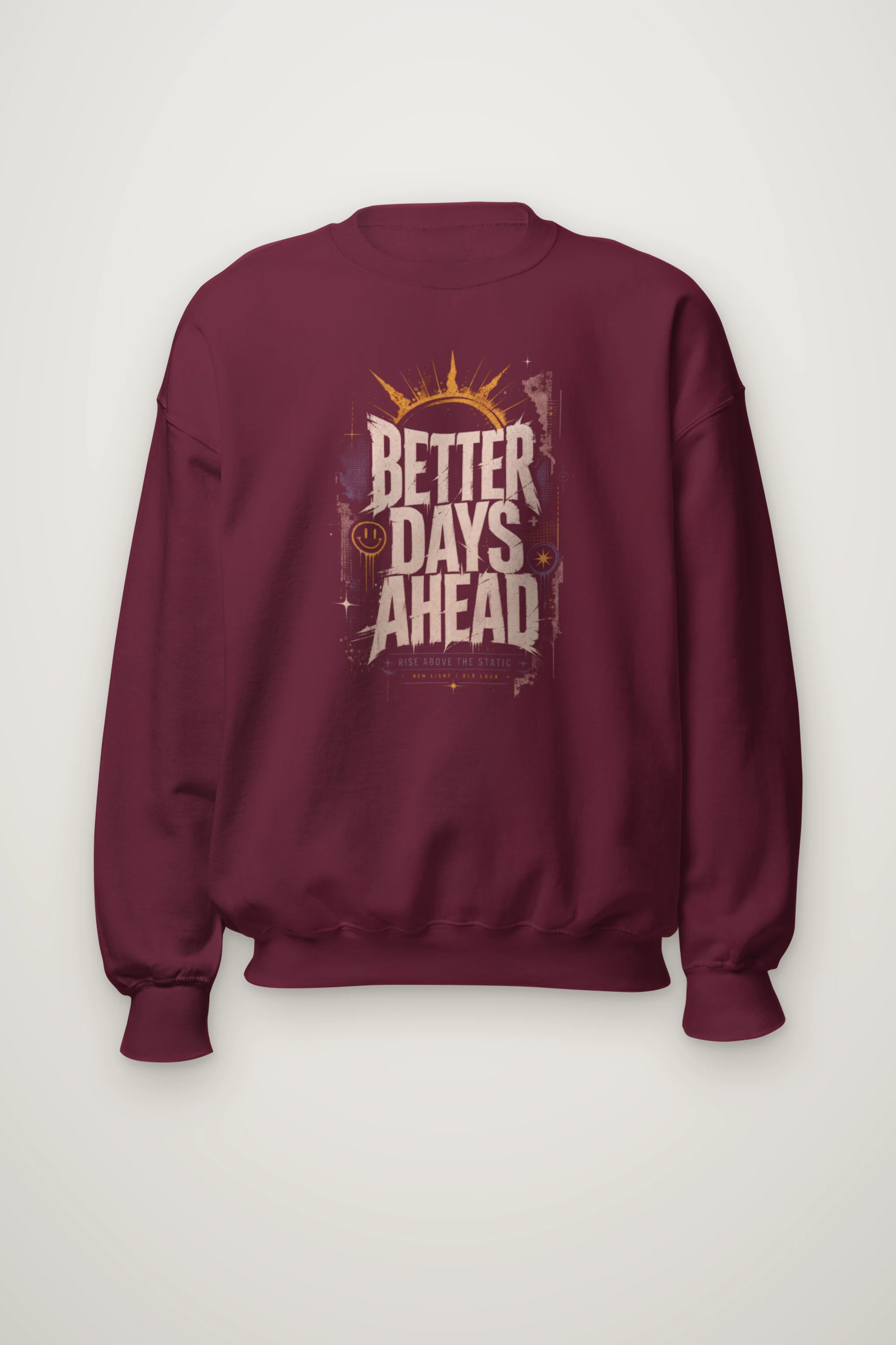 "Better Days Ahead" Heavy Blend Unisex Crewneck Sweatshirt