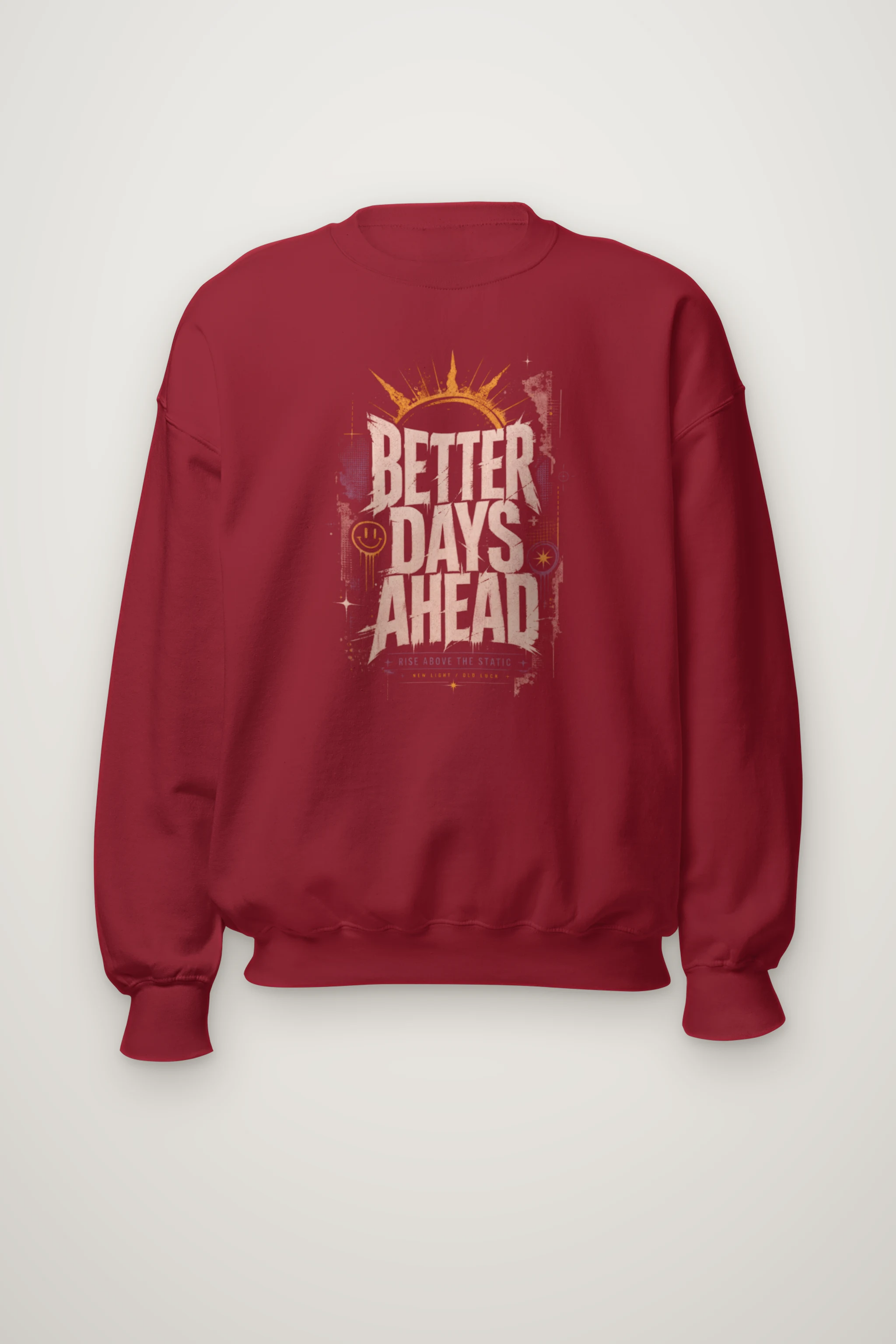 "Better Days Ahead" Heavy Blend Unisex Crewneck Sweatshirt