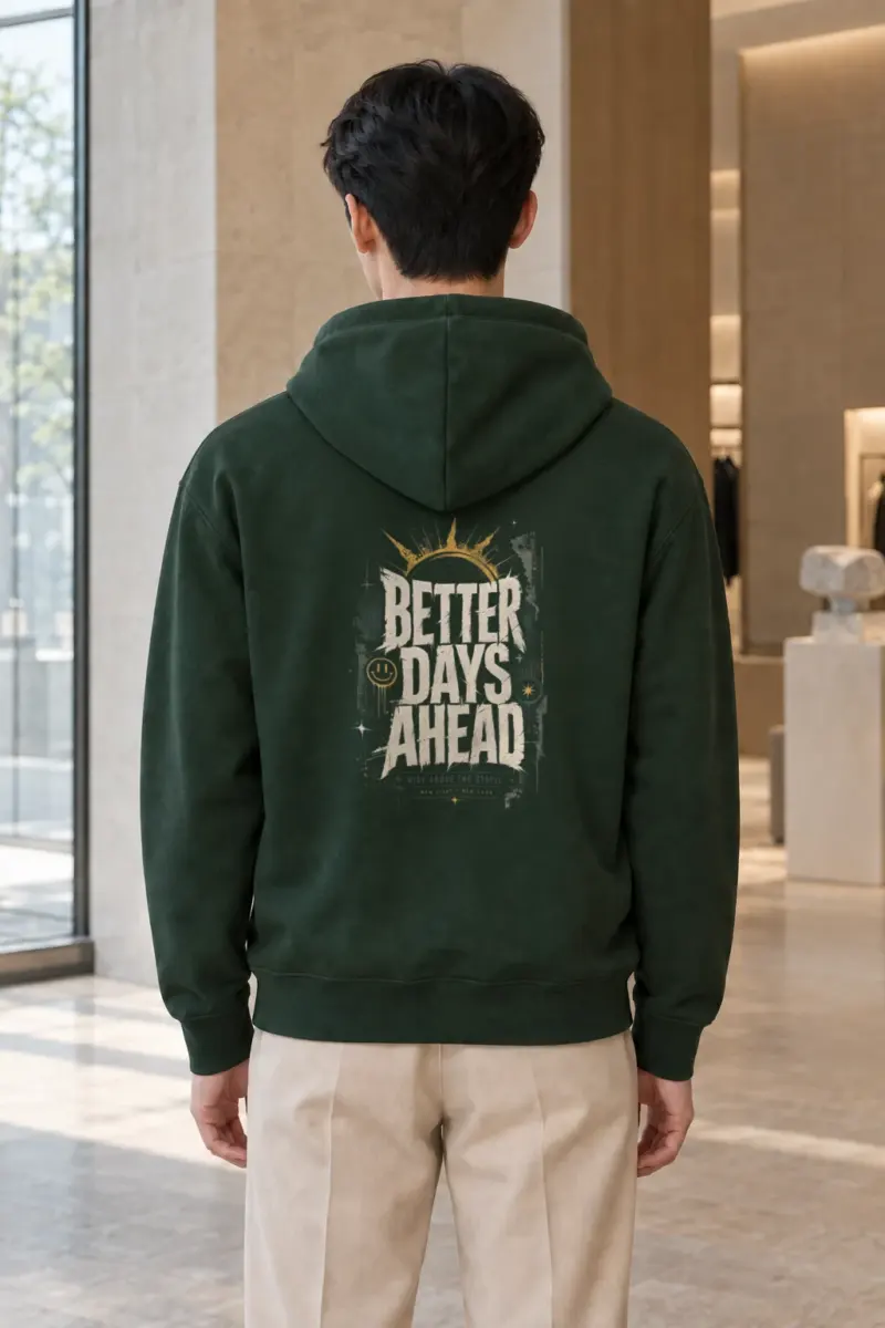 "Better Days Ahead" Heavy Blend Unisex Pullover Hoodie | Gildan 18500