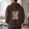 "Better Days Ahead" Heavy Blend Unisex Pullover Hoodie | Gildan 18500