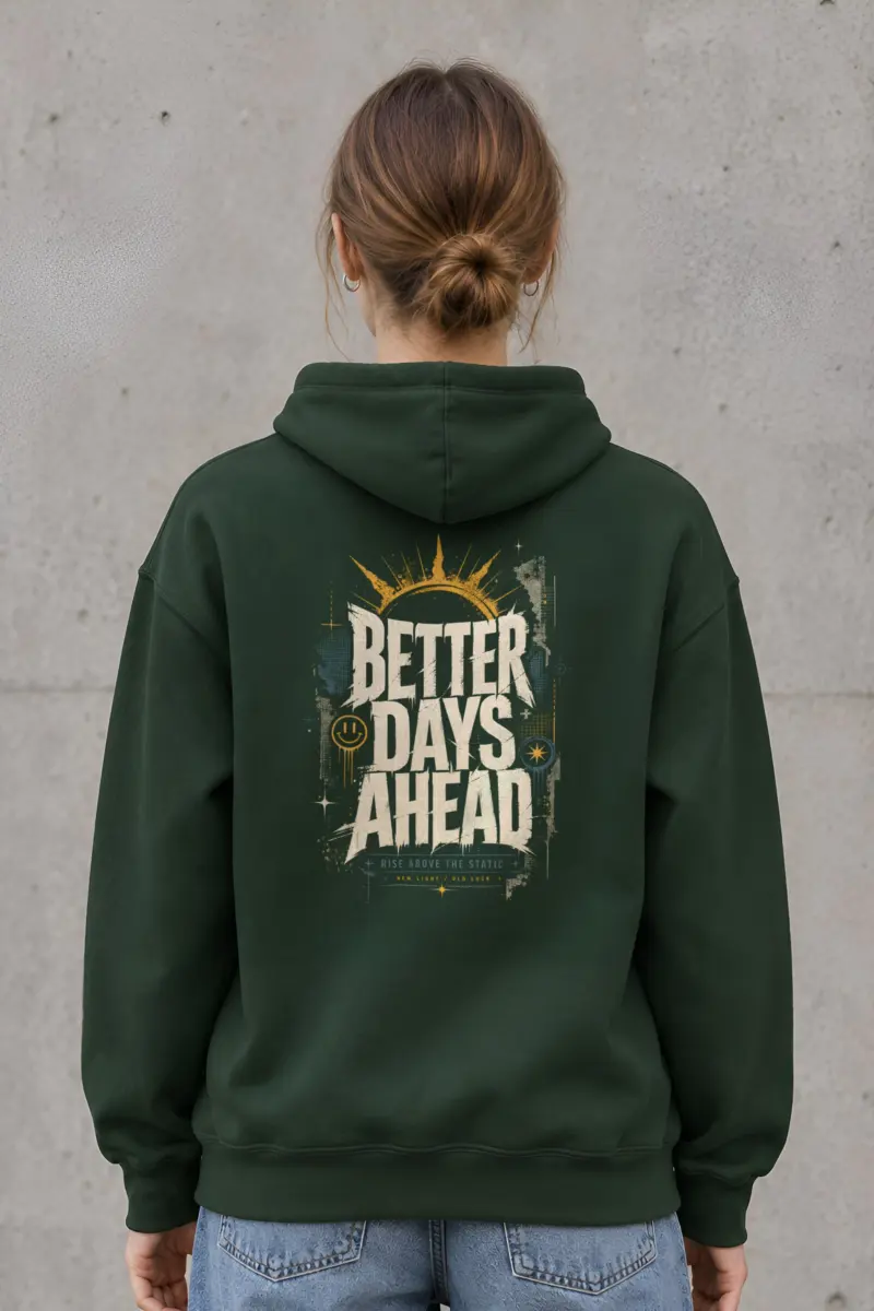 "Better Days Ahead" Heavy Blend Unisex Pullover Hoodie
