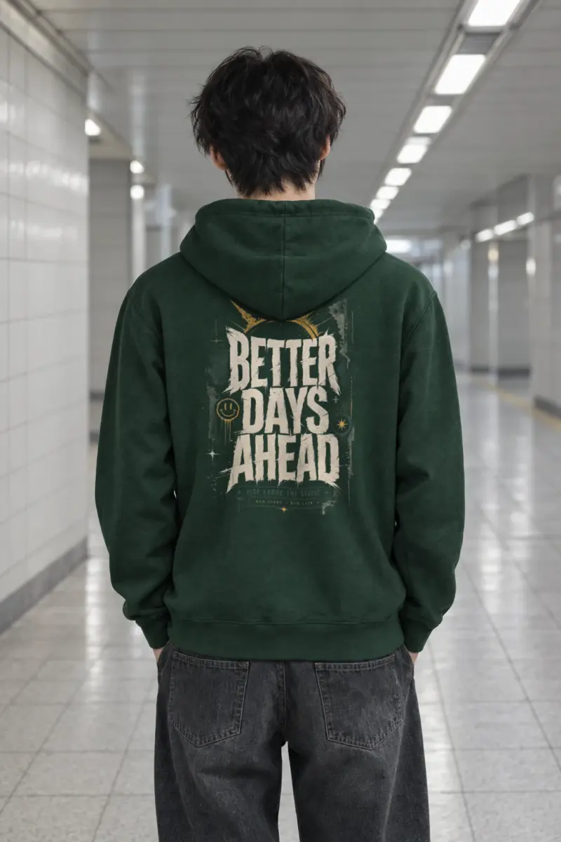 "Better Days Ahead" Heavy Blend Unisex Pullover Hoodie