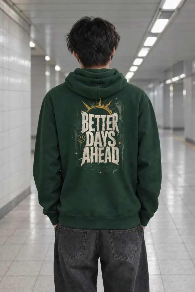 "Better Days Ahead" Heavy Blend Unisex Pullover Hoodie
