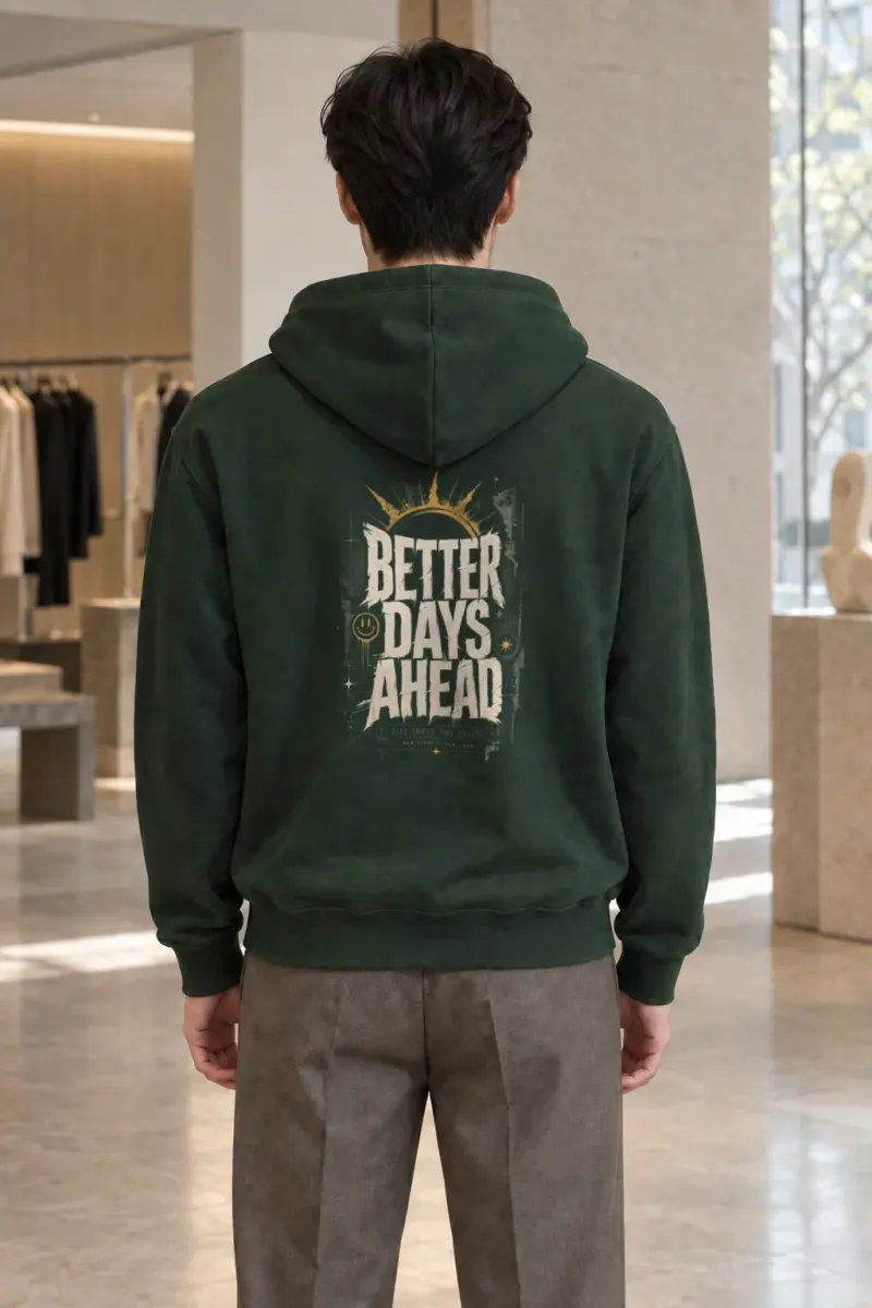"Better Days Ahead" Heavy Blend Unisex Pullover Hoodie | Gildan 18500
