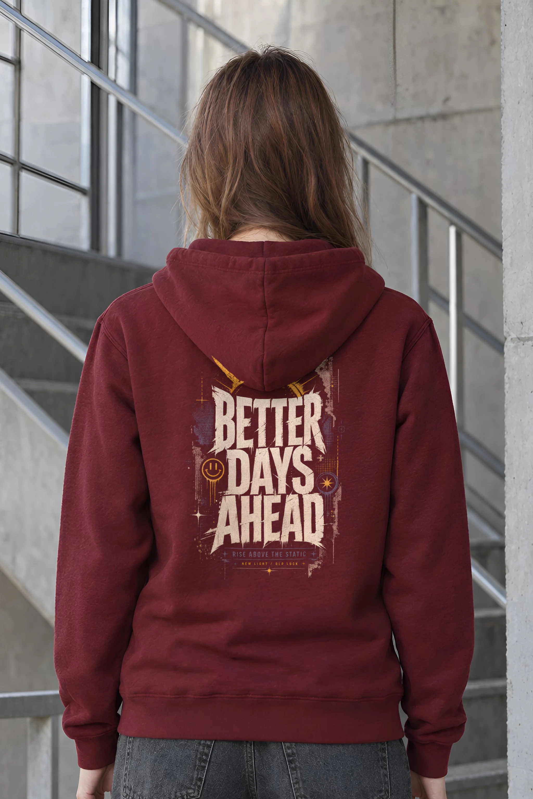 "Better Days Ahead" 1 Pullover Hoodie