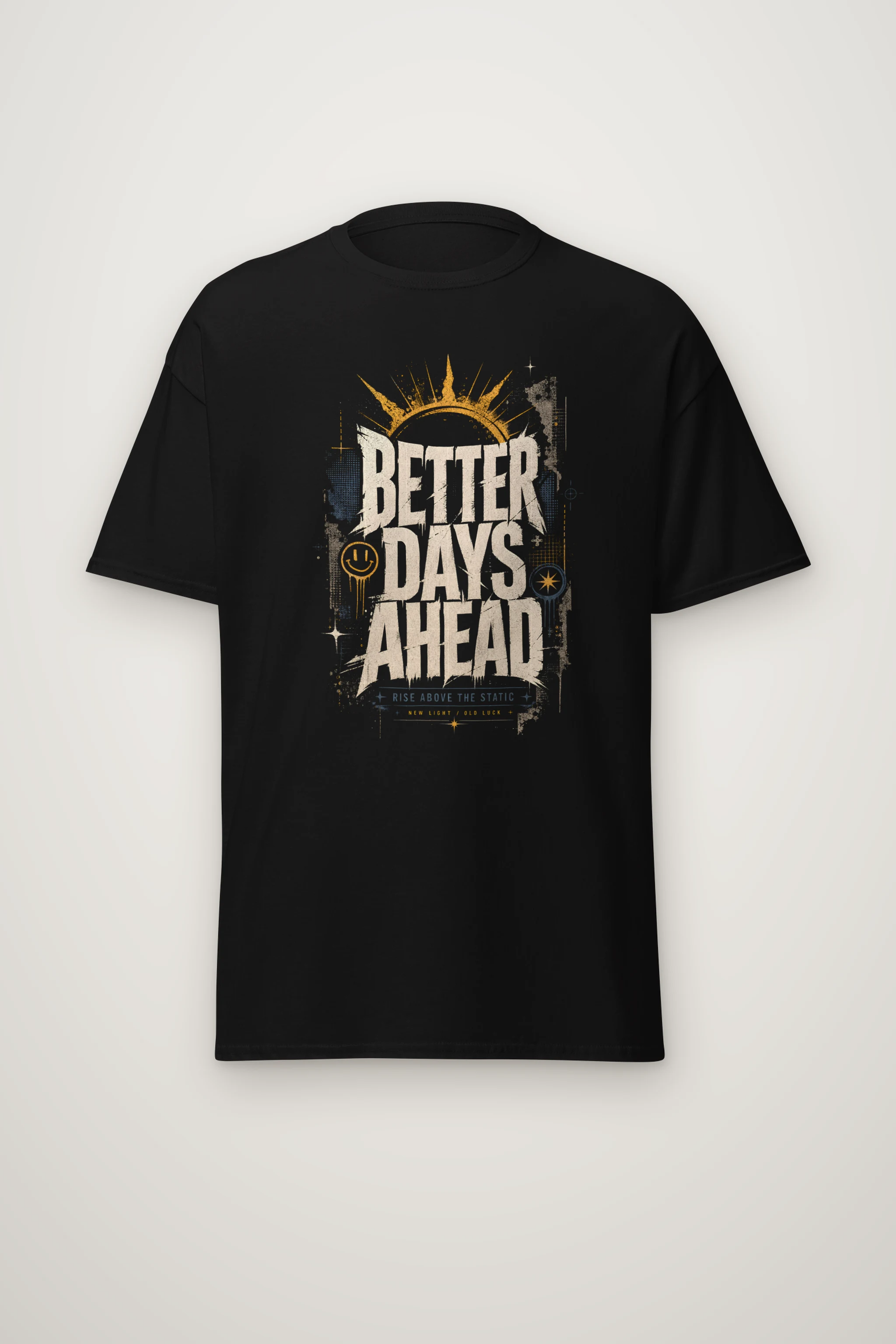 "Better Days Ahead" Heavyweight Unisex Crewneck T-shirt