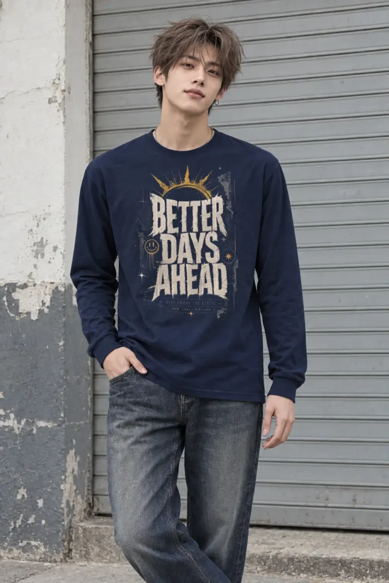 "Better Days Ahead" Unisex Longsleeve T-shirt