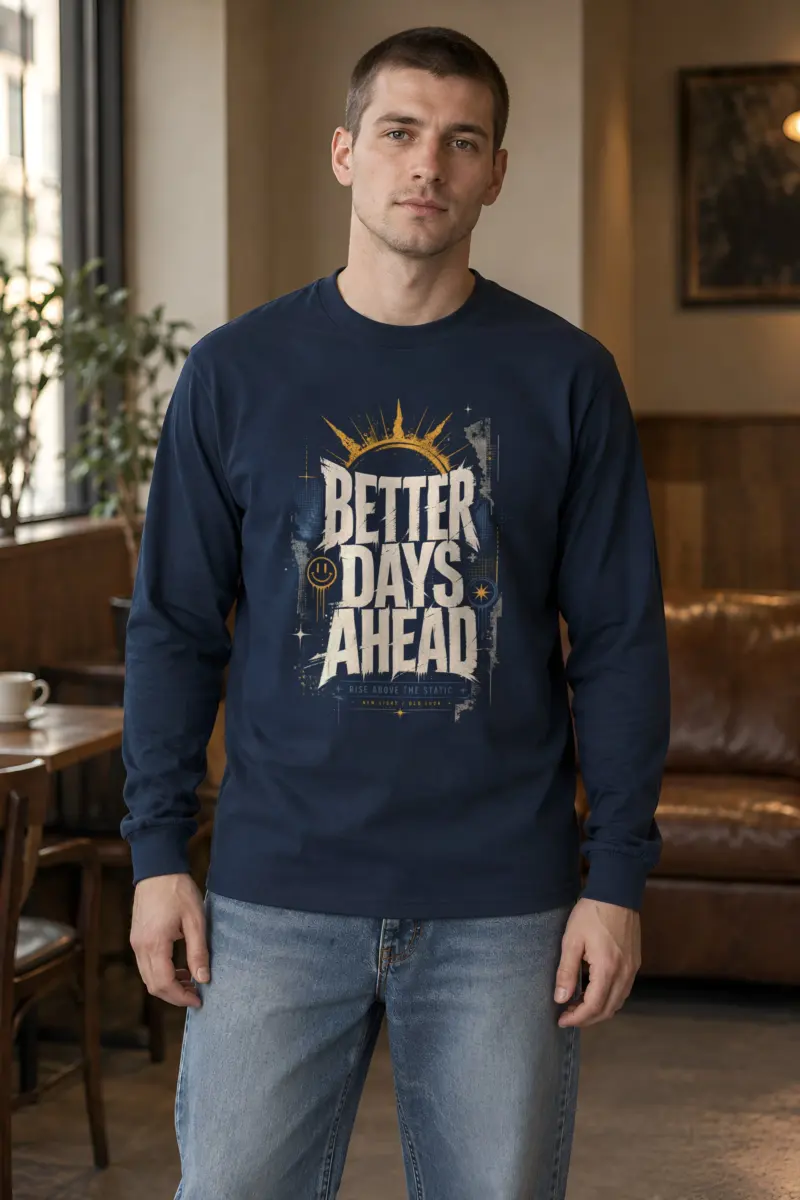 "Better Days Ahead" Unisex Longsleeve T-shirt