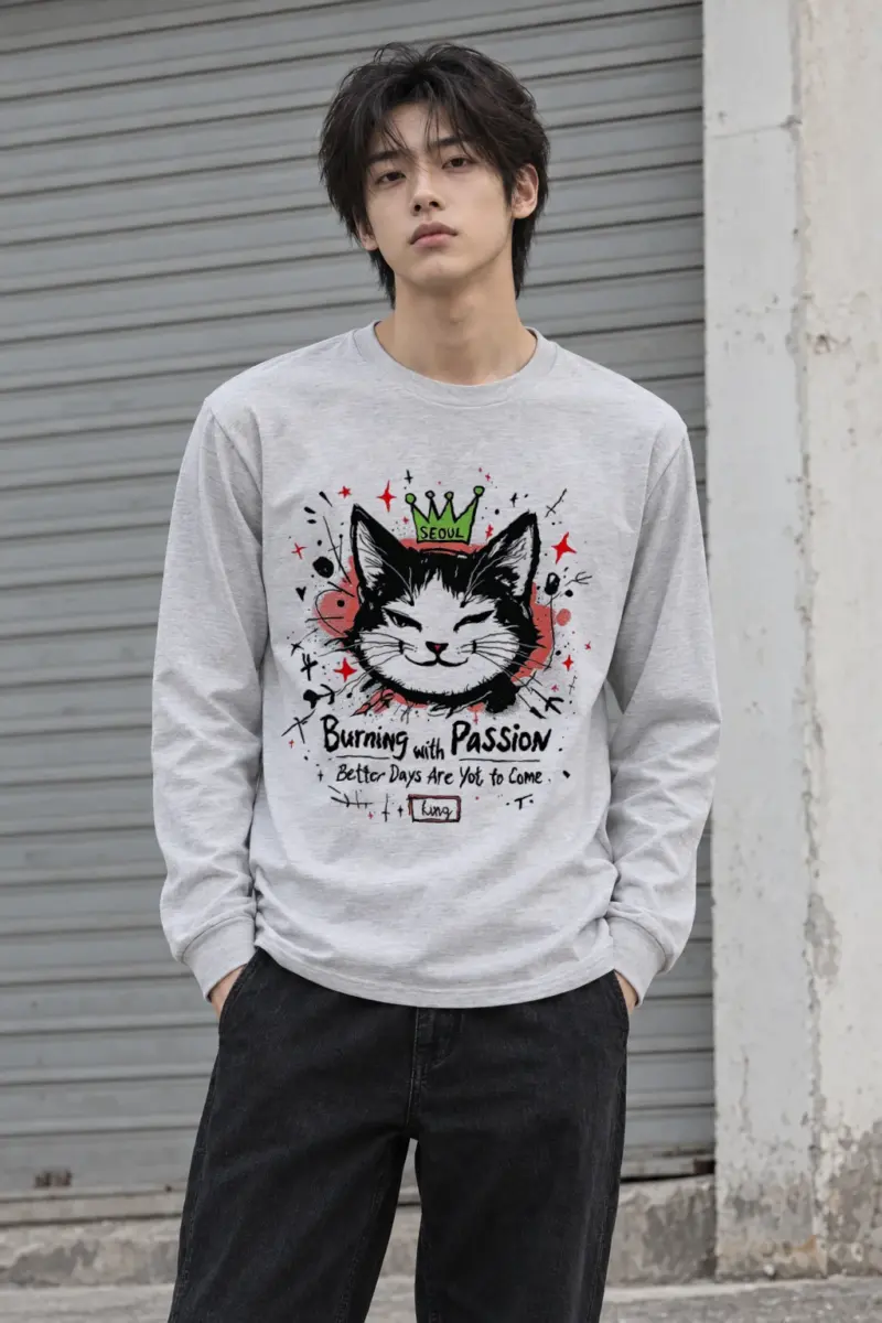 "Better Days King" Unisex Longsleeve T-shirt | Gildan 2400