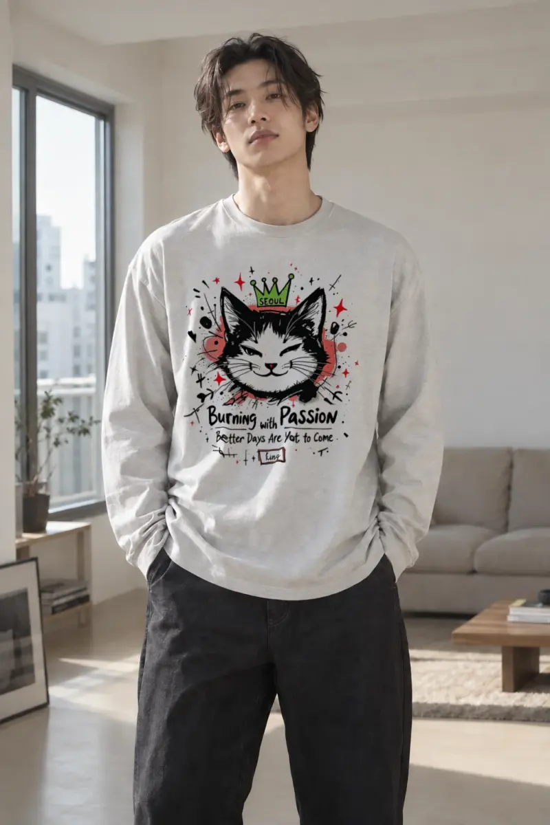 “Better Days King” Unisex Longsleeve T-shirt | Gildan 2400
