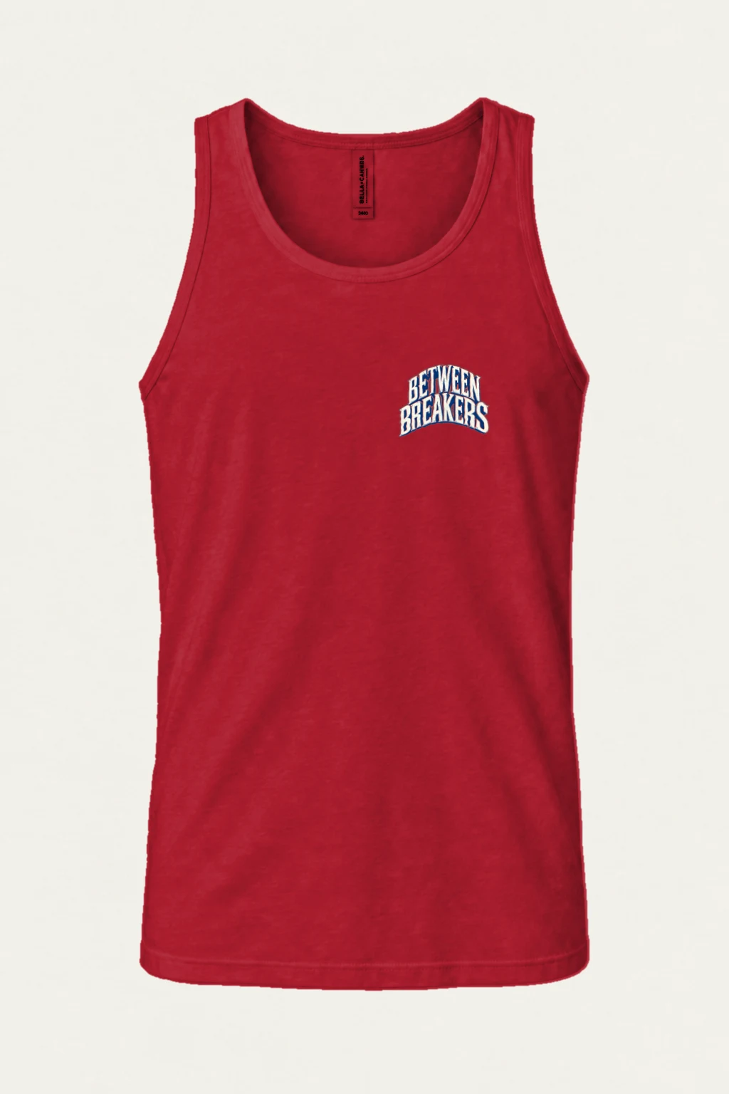 "Between Breakers" Unisex Jersey Tank