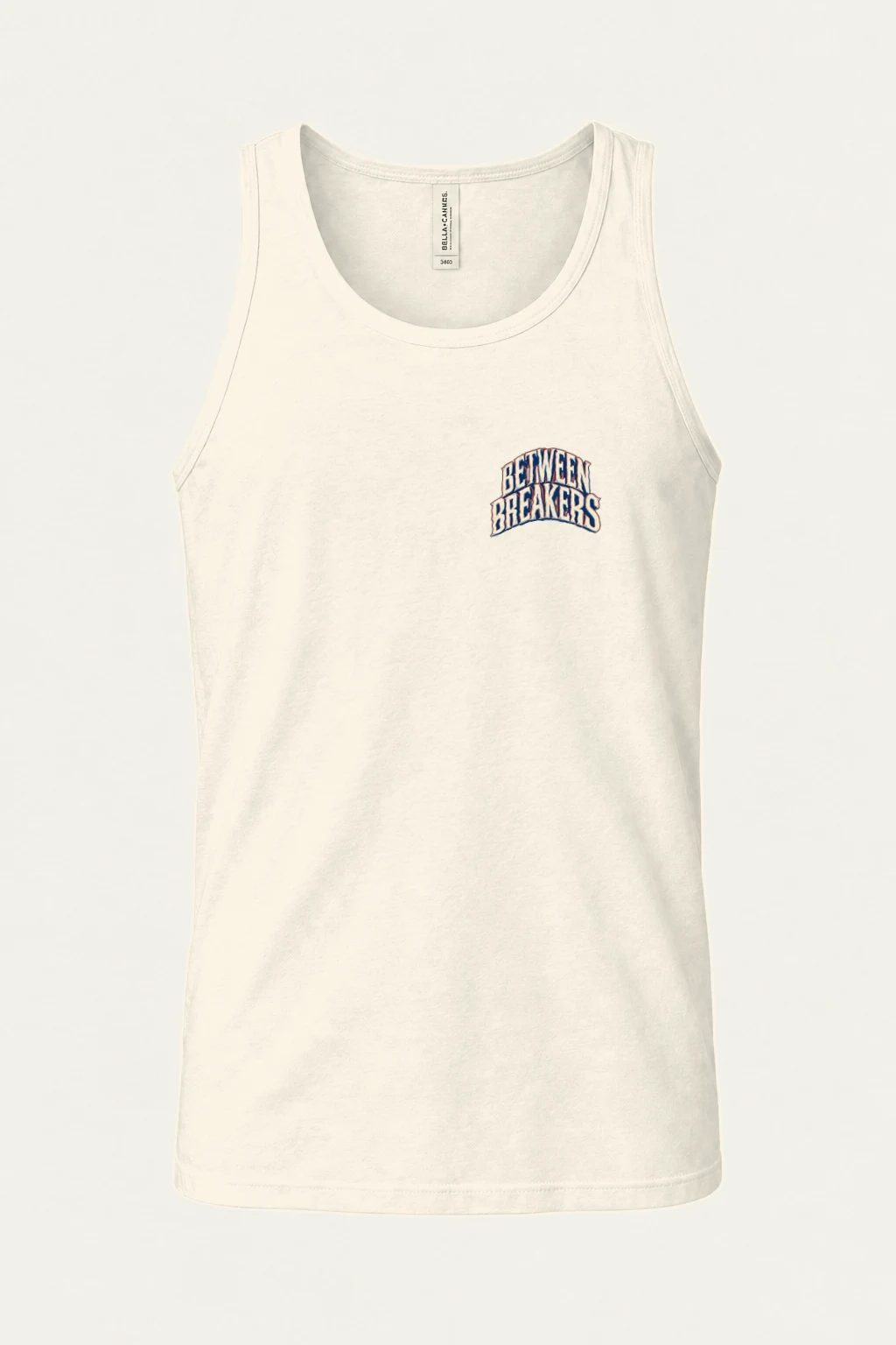 "Between Breakers" Unisex Jersey Tank
