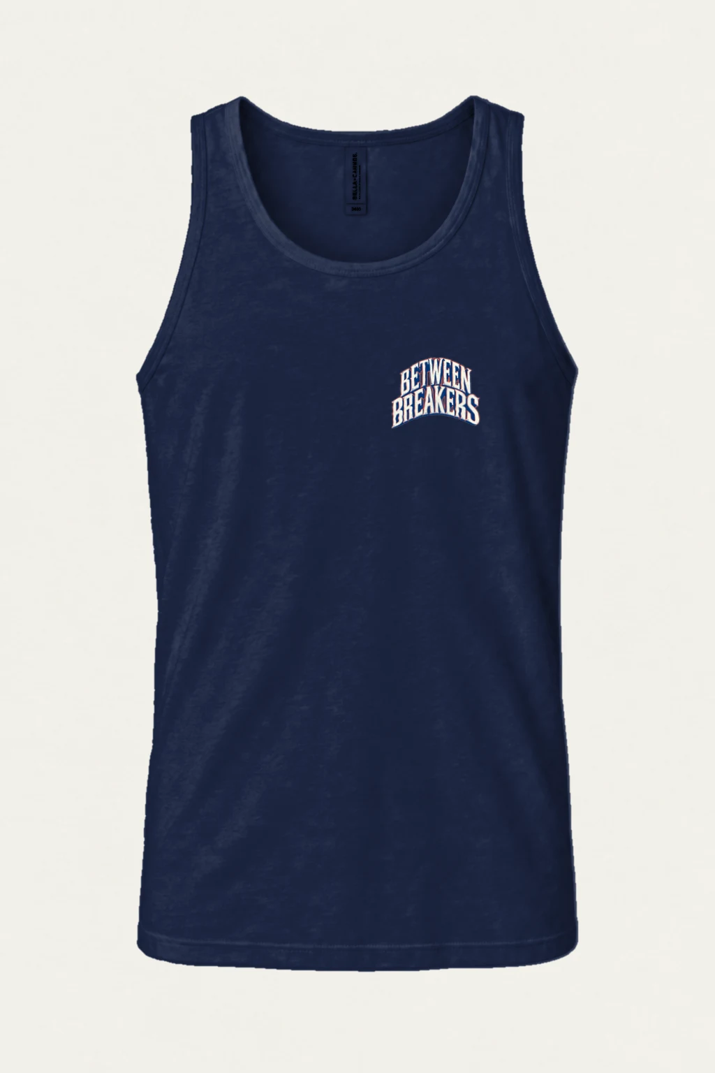 "Between Breakers" Unisex Jersey Tank