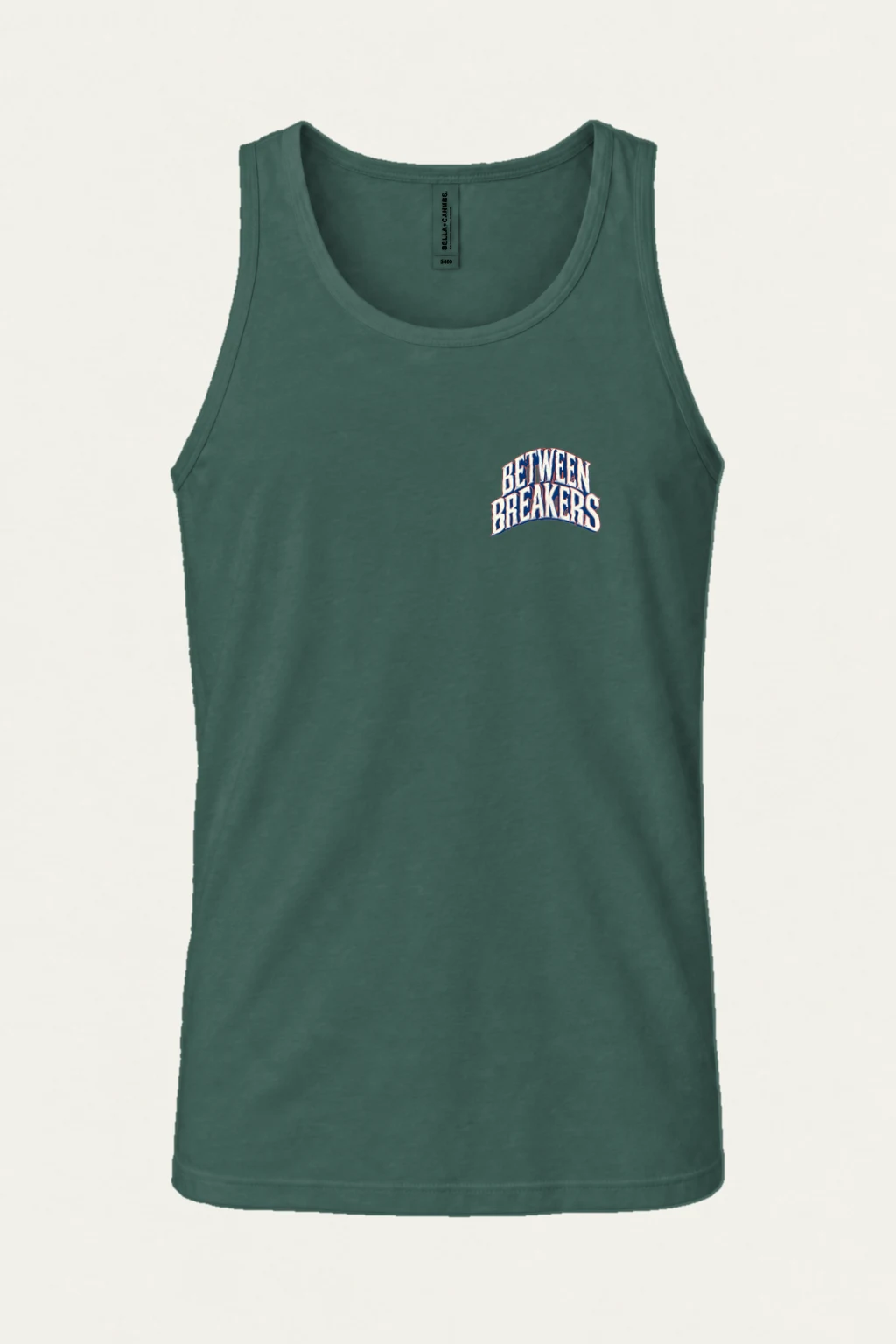 "Between Breakers" Unisex Jersey Tank