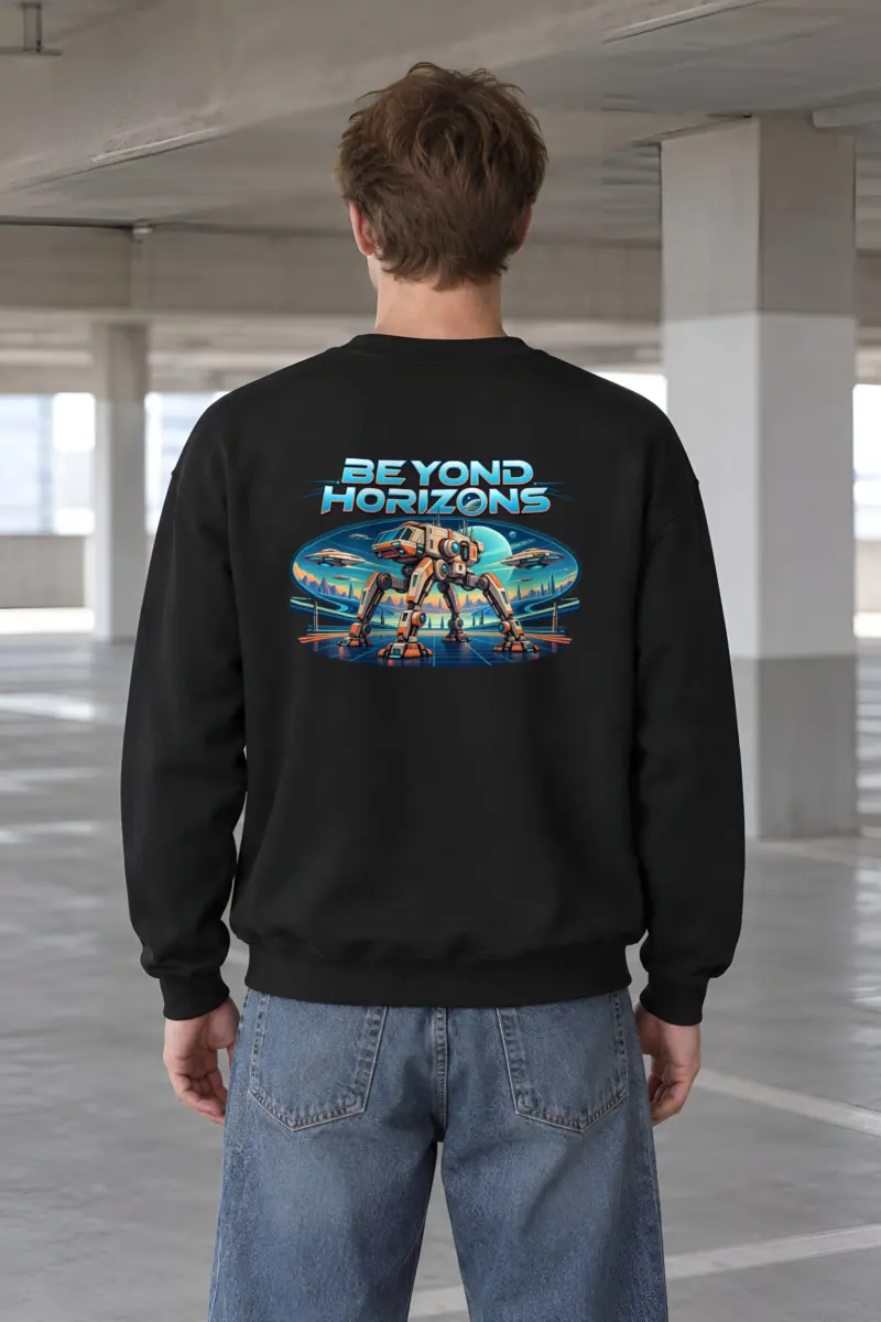 "Beyond Horizons" Heavy Blend Unisex Crewneck Sweatshirt