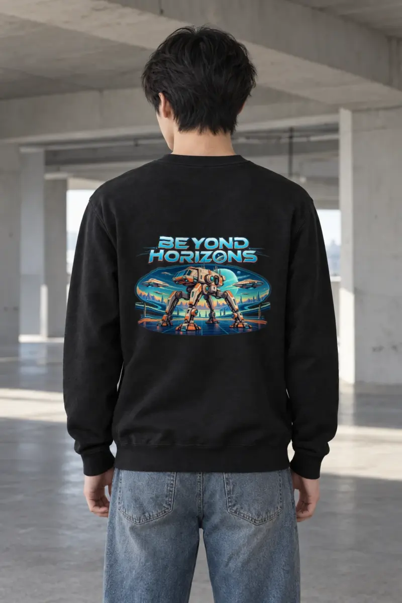 "Beyond Horizons" Heavy Blend Unisex Crewneck Sweatshirt