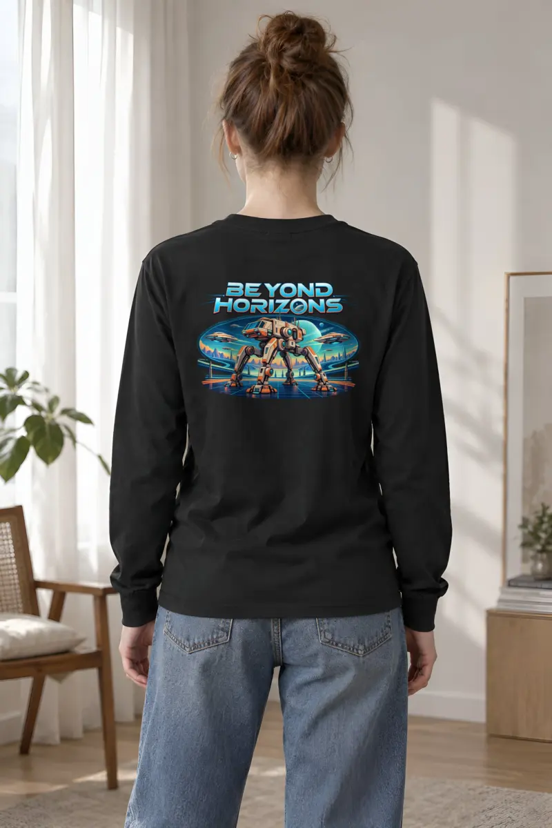 "Beyond Horizons" Unisex Longsleeve T-shirt