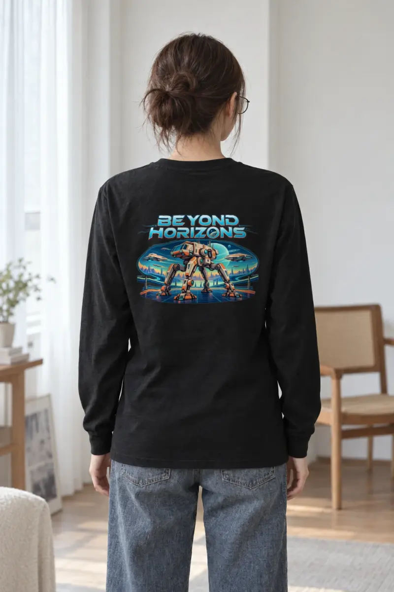 "Beyond Horizons" Unisex Longsleeve T-shirt