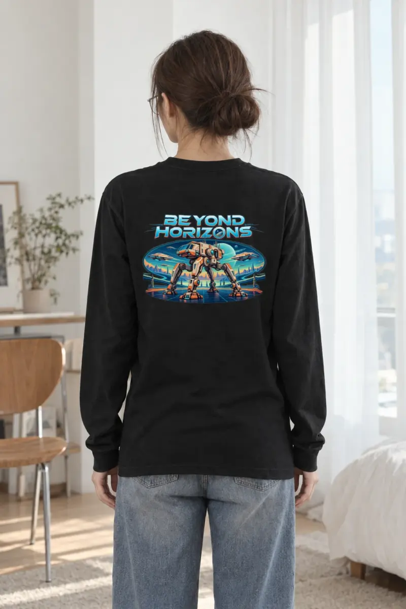 "Beyond Horizons" Unisex Longsleeve T-shirt