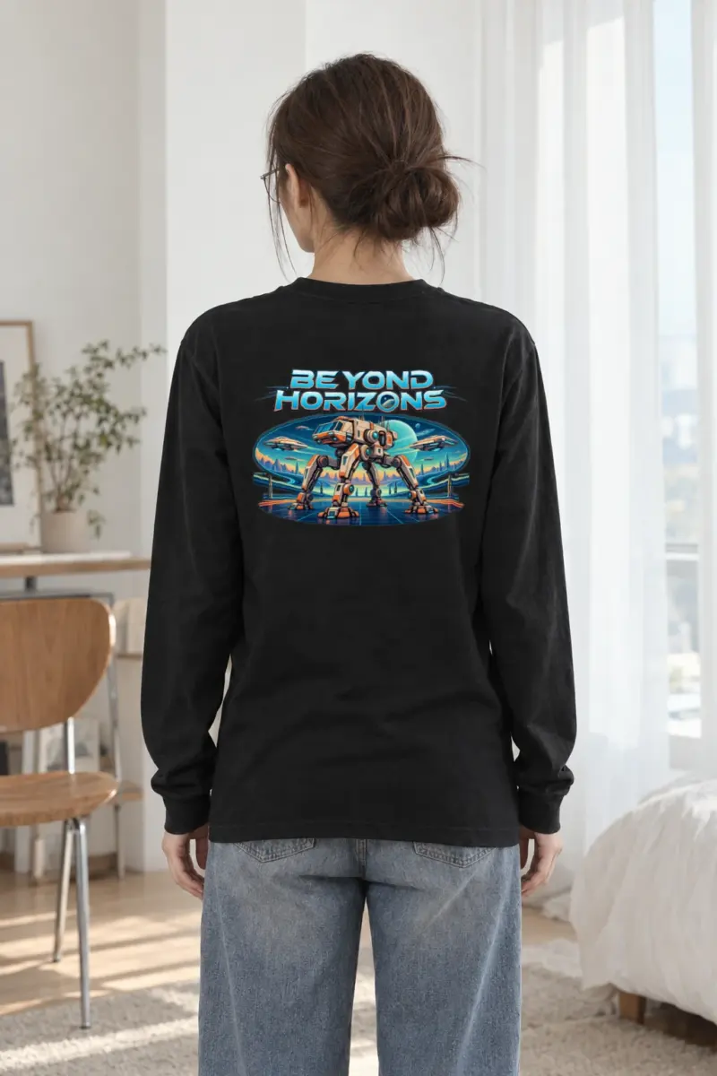 "Beyond Horizons" Unisex Longsleeve T-shirt