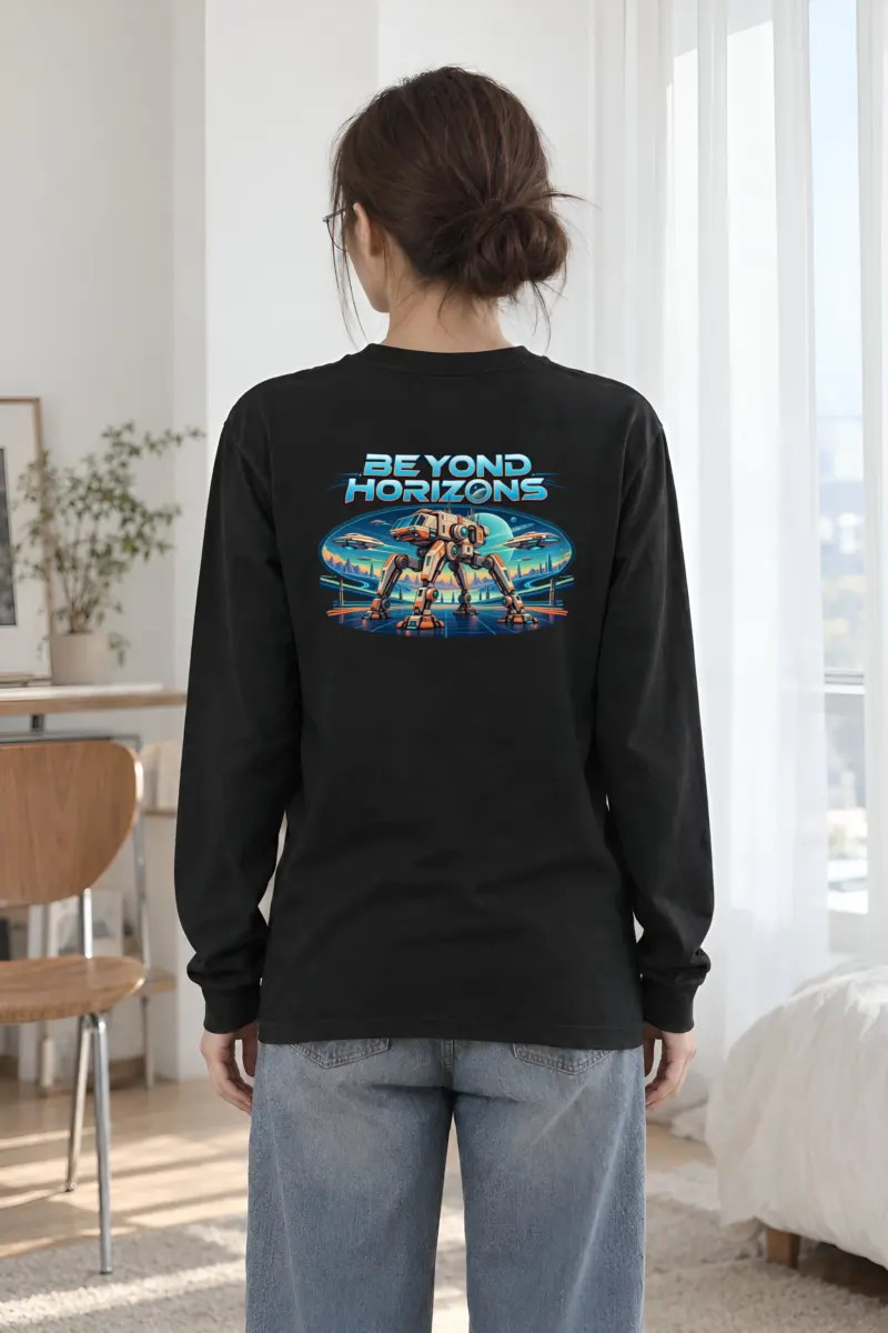 "Beyond Horizons" Unisex Longsleeve T-shirt