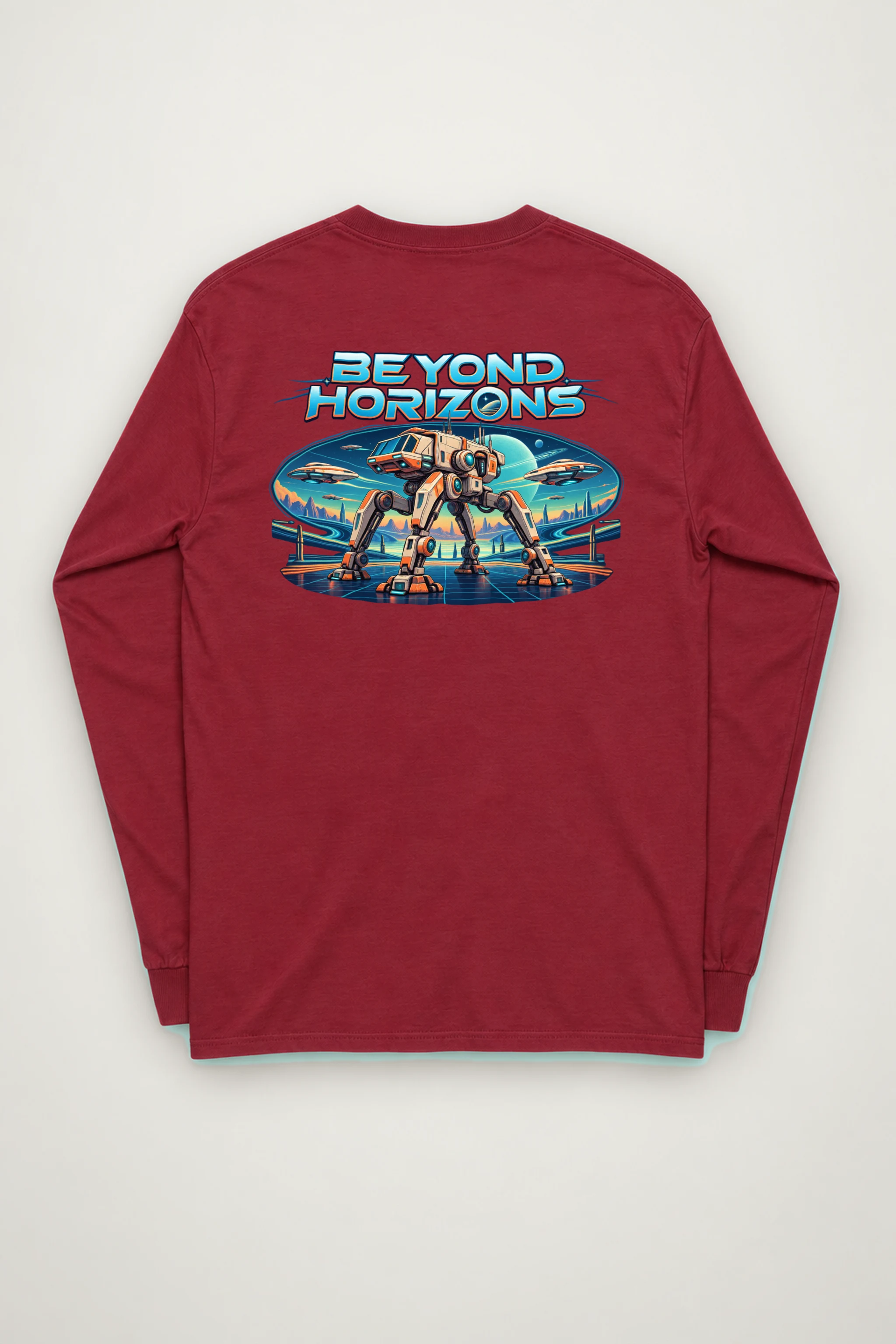 "Beyond Horizons" Unisex Longsleeve T-shirt