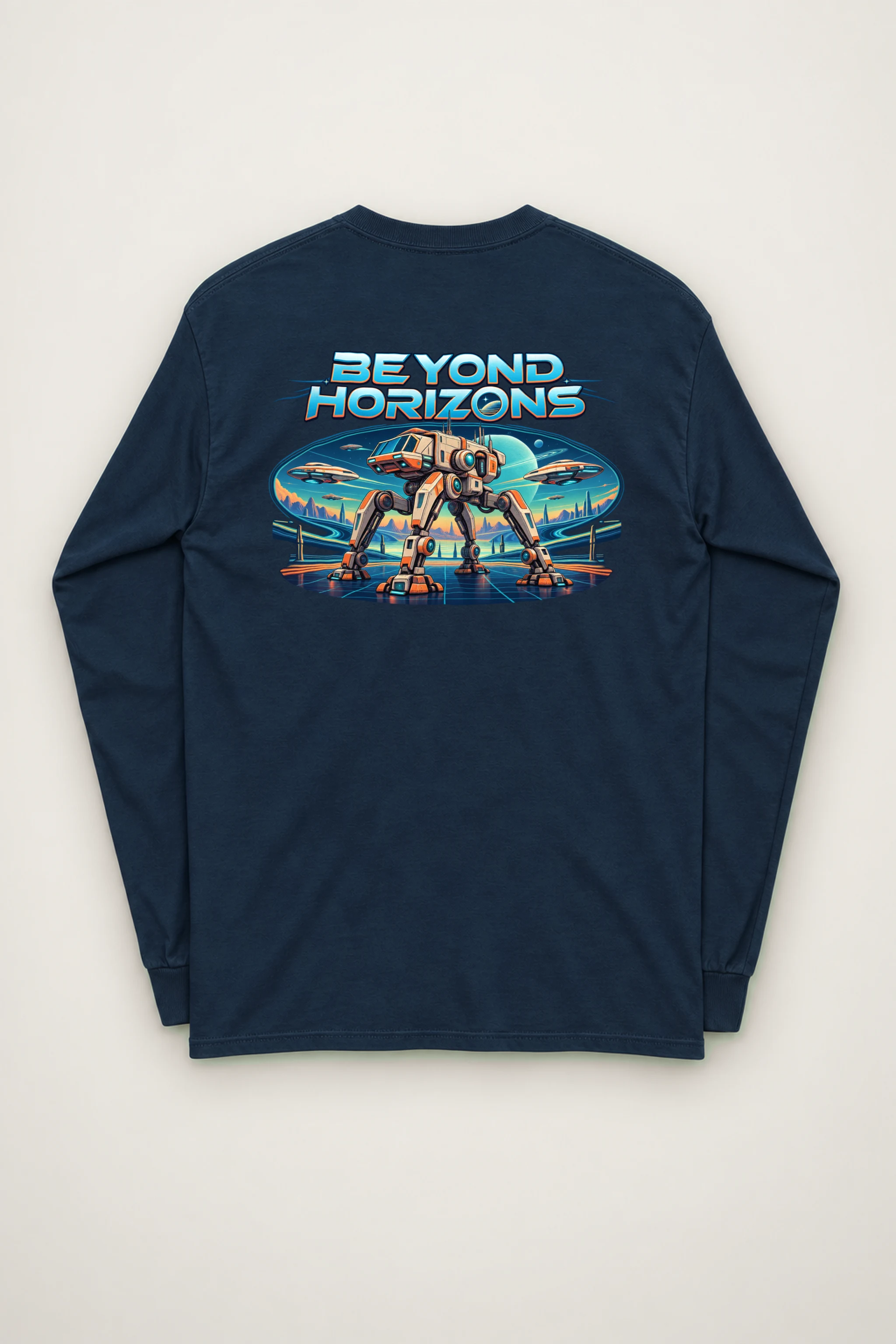 "Beyond Horizons" Unisex Longsleeve T-shirt