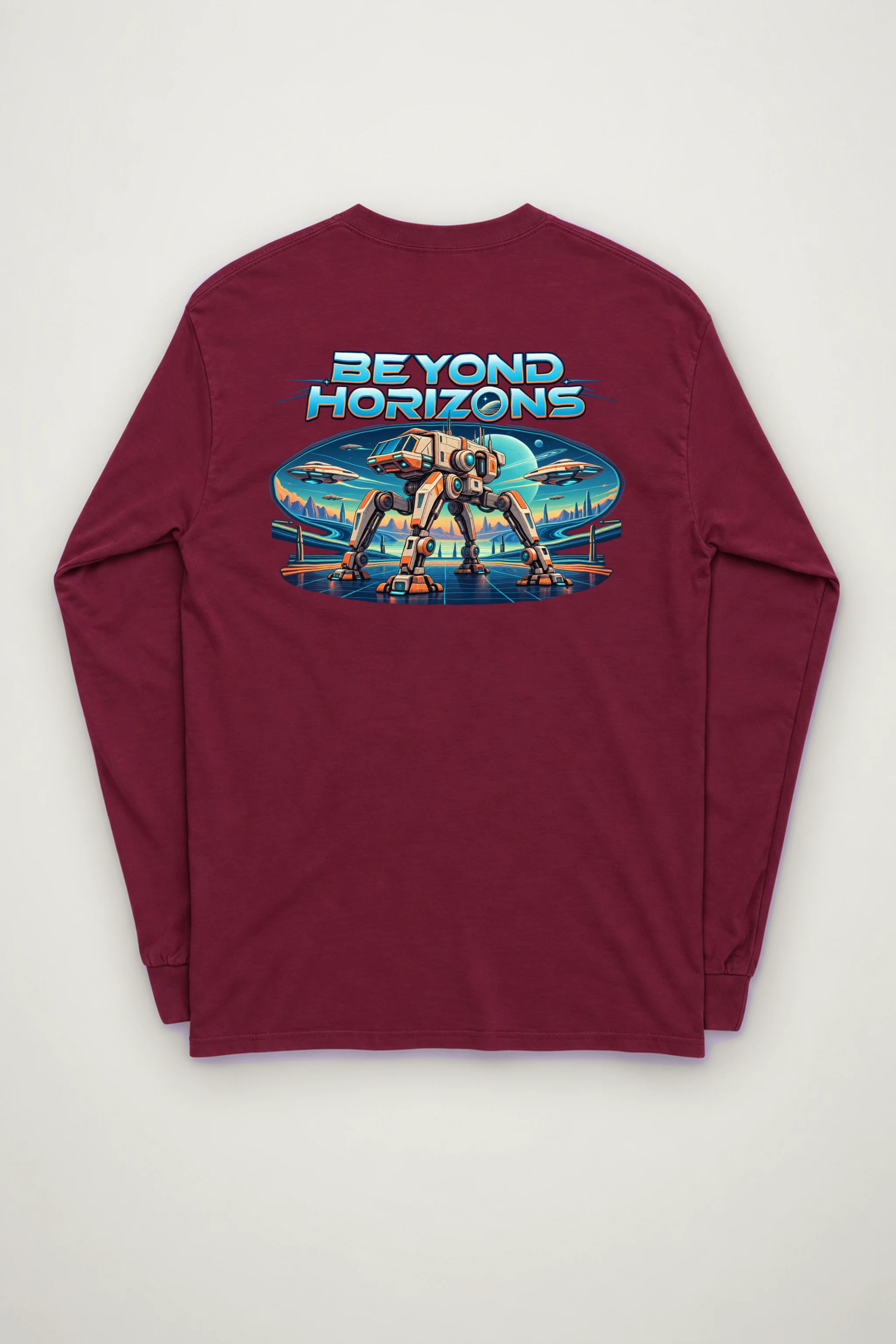 "Beyond Horizons" Unisex Longsleeve T-shirt