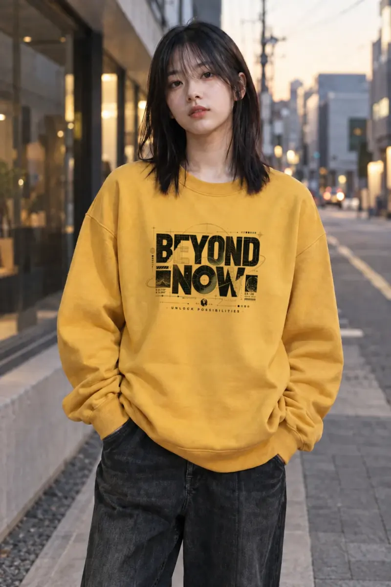 "Beyond Now Archive" Heavy Blend Unisex Crewneck Sweatshirt | Gildan 18000