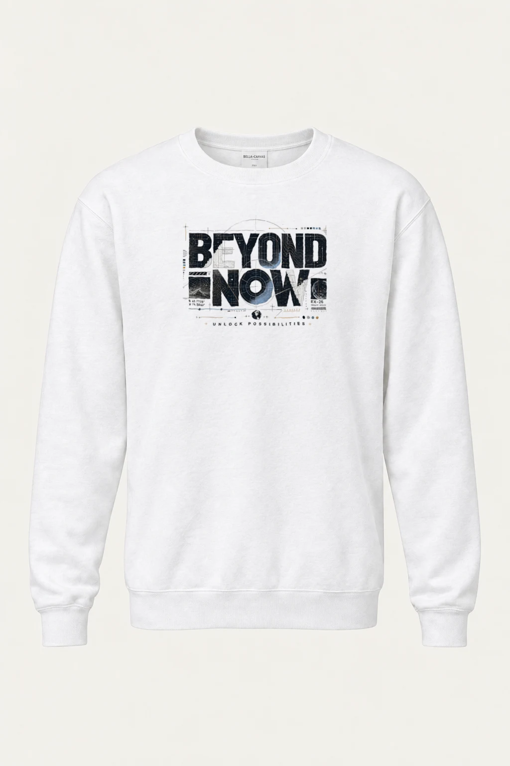 "Beyond Now Archive" Heavy Blend Unisex Crewneck Sweatshirt | Gildan 18000