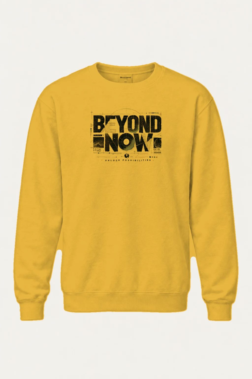 "Beyond Now Archive" Heavy Blend Unisex Crewneck Sweatshirt | Gildan 18000