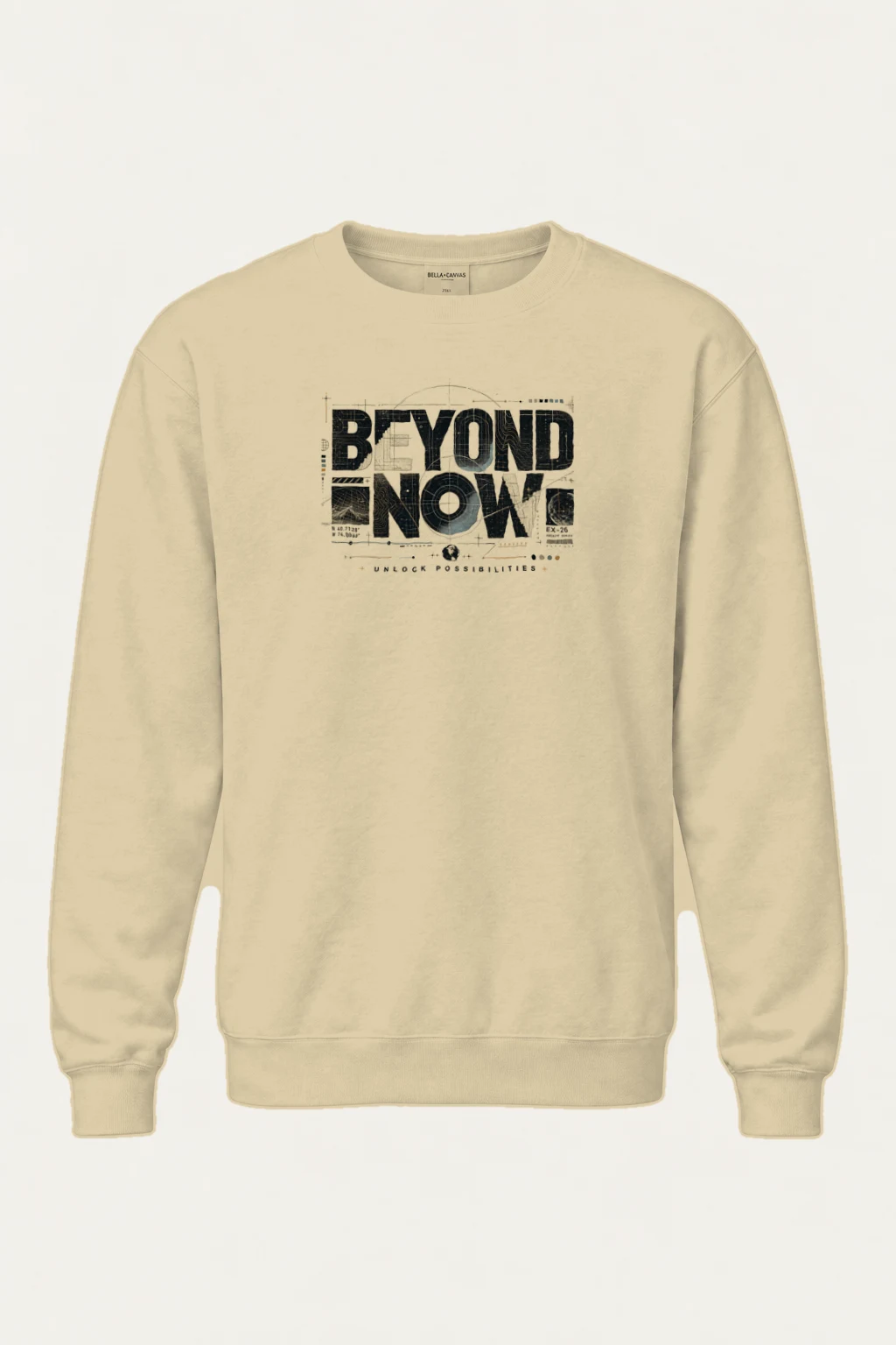 "Beyond Now Archive" Heavy Blend Unisex Crewneck Sweatshirt | Gildan 18000